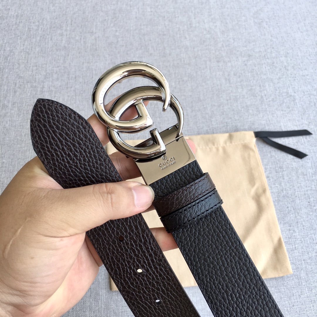 Gucci Basic Belt Top Grain Leather M