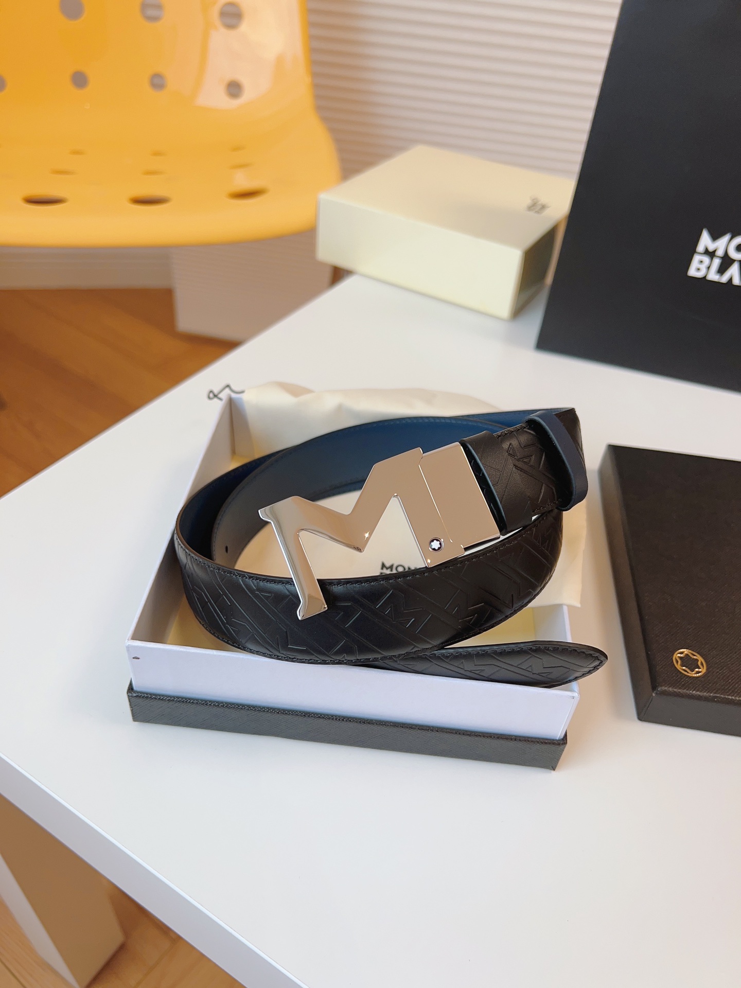 Montblanc Leather Belt 35mm
