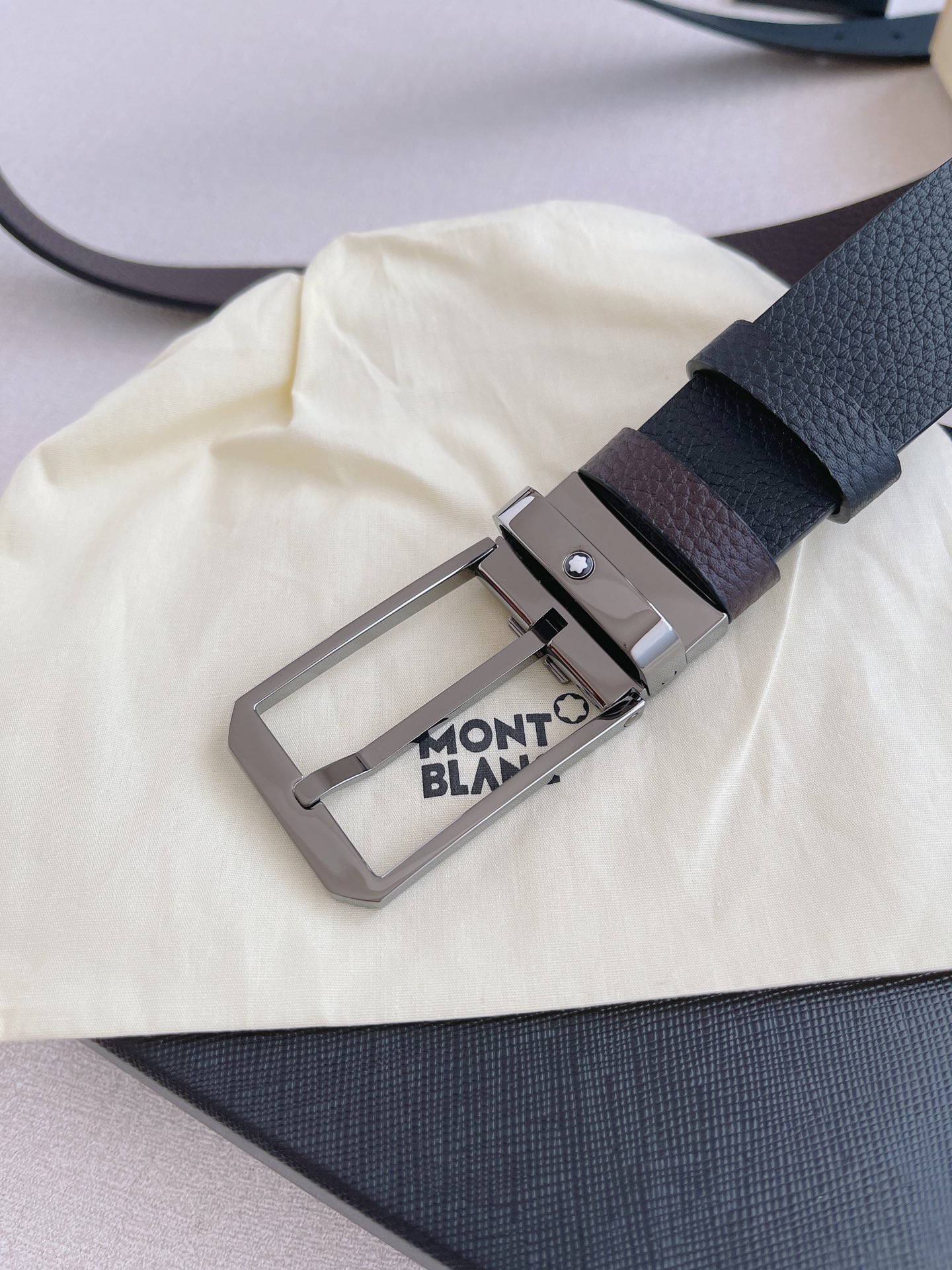 Montblanc Leather Belt 35mm