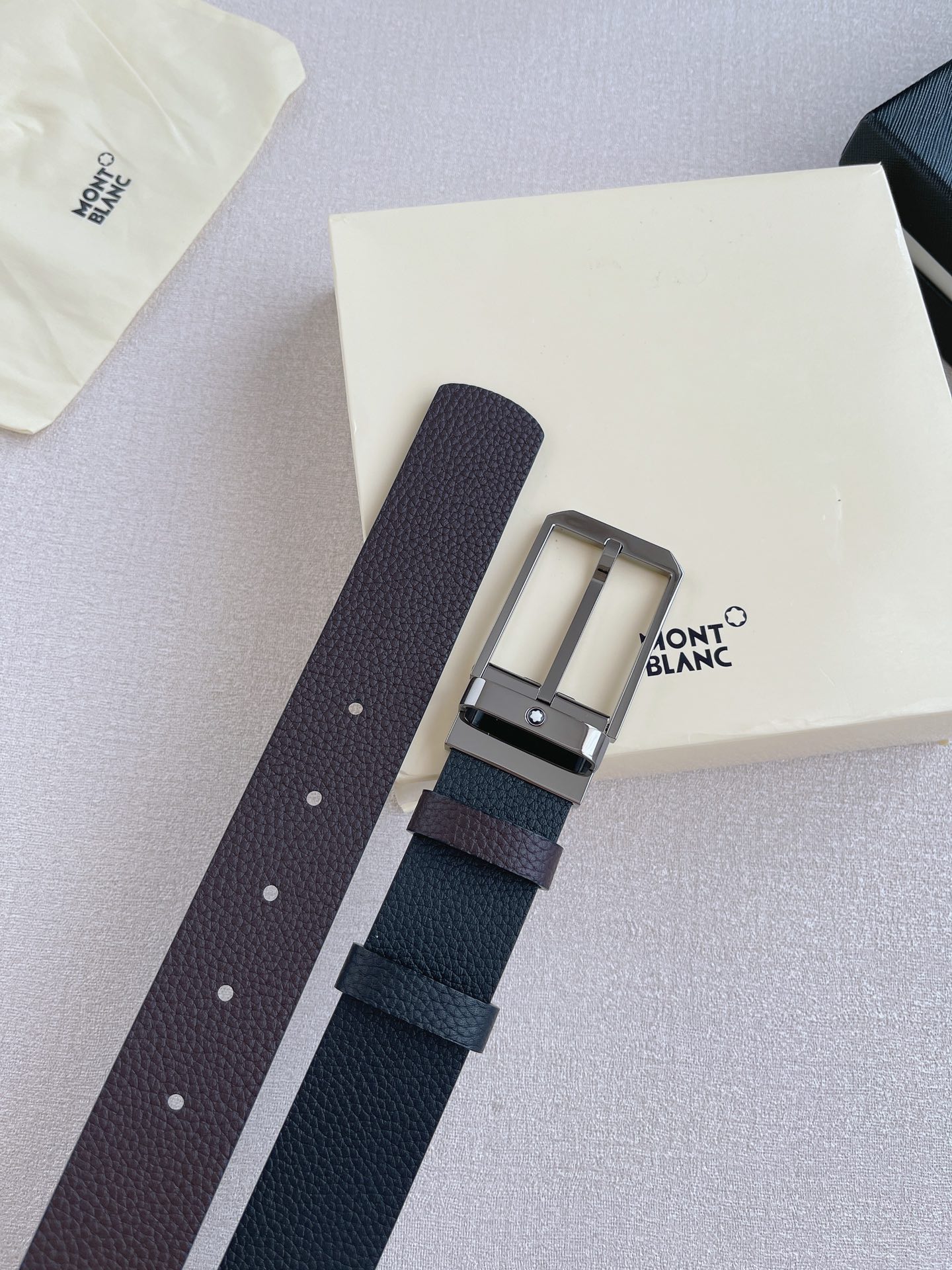 Montblanc Leather Belt 35mm