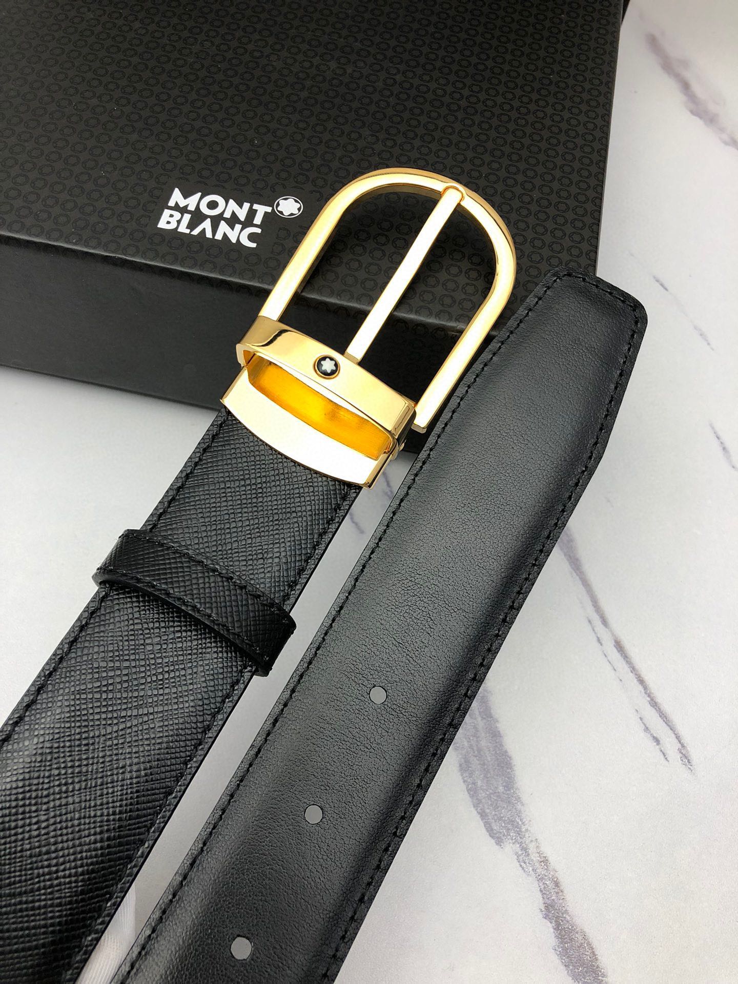 Montblanc Basic Belt Top Grain Leather
