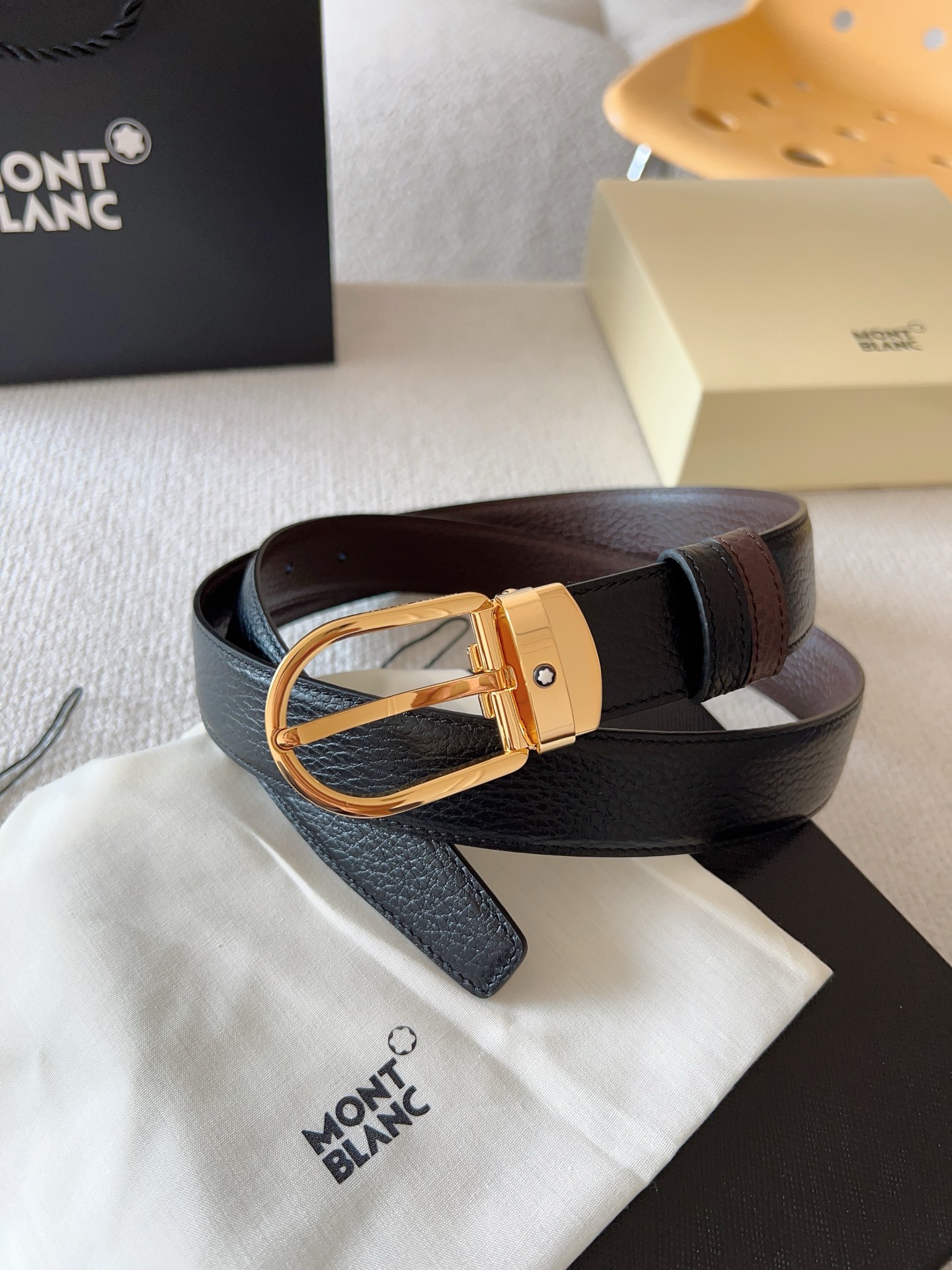 Montblanc Leather Belt 30mm