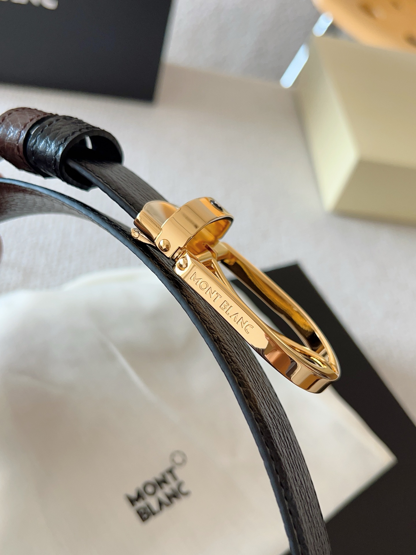Montblanc Leather Belt 30mm