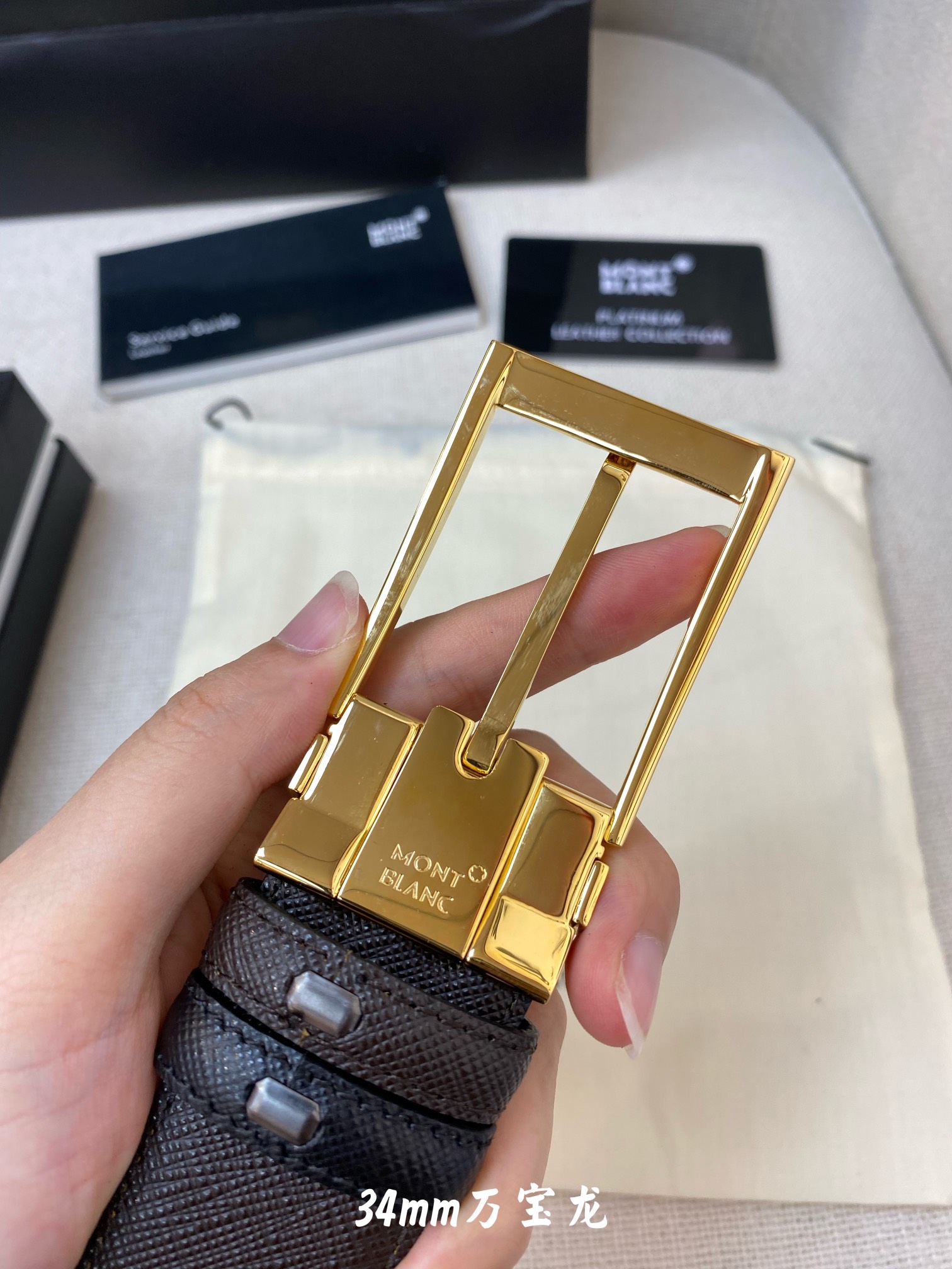 Montblanc Leather Belt M