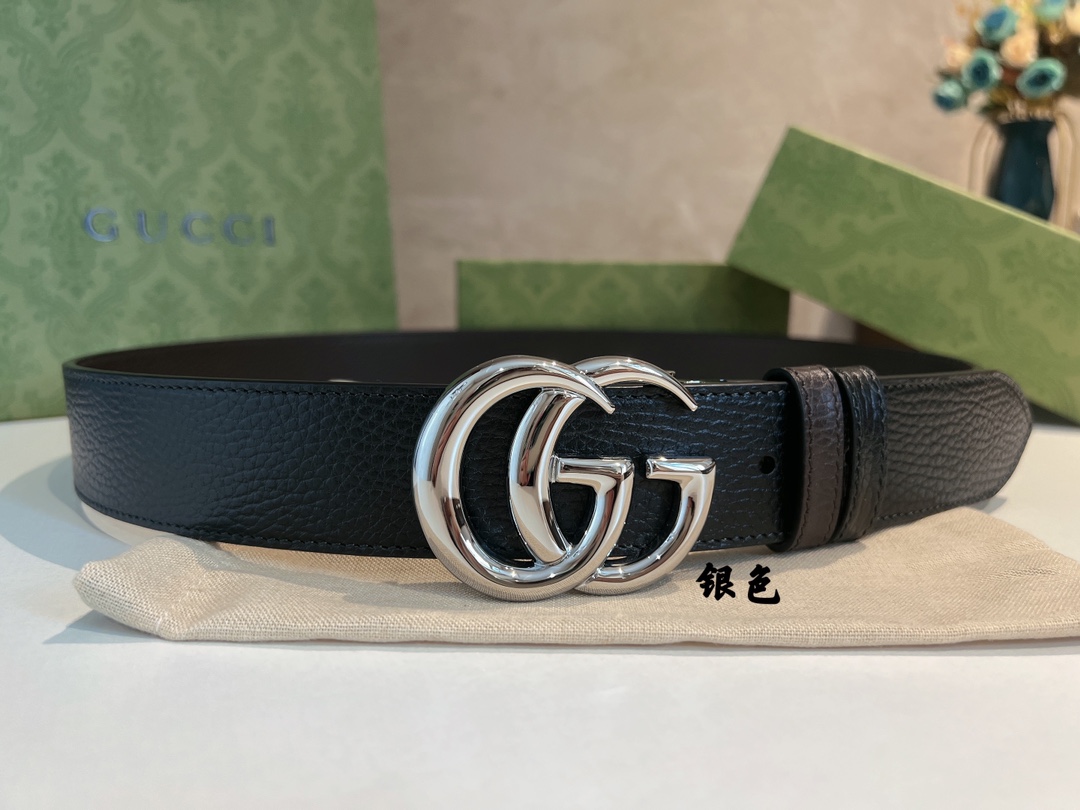 Gucci Male Basic Belt Cow Leather 40mm
