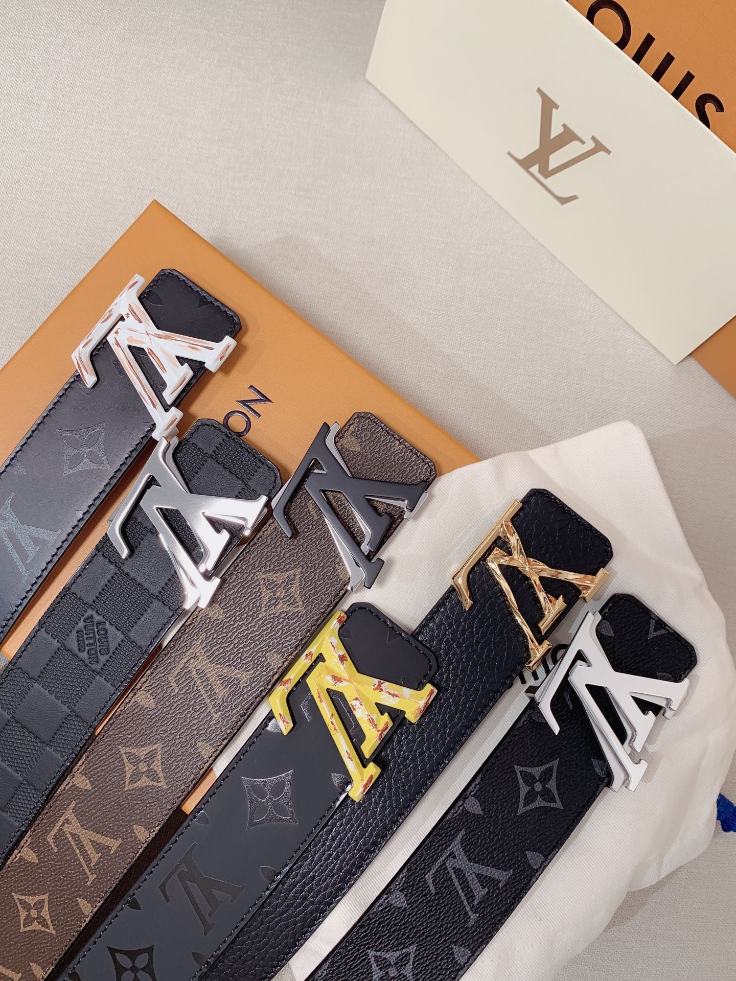 Louis Vuitton Male Basic Belt S-m-l