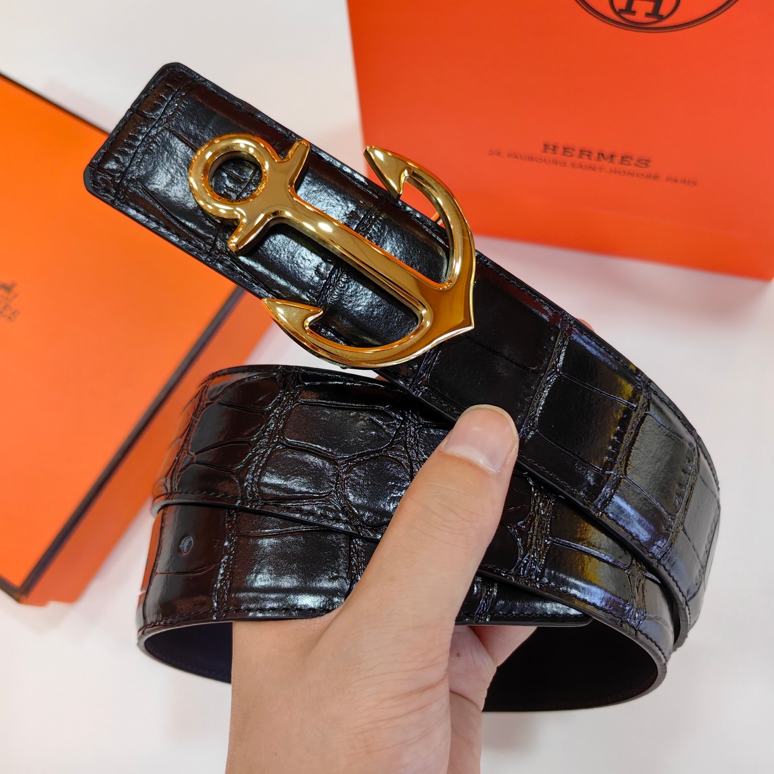 Hermès Male Basic Belt Cow Leather 38mm
