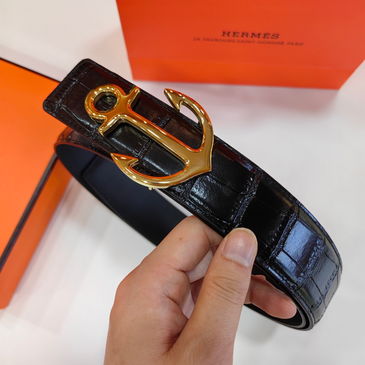 Hermès Male Basic Belt Cow Leather 38mm