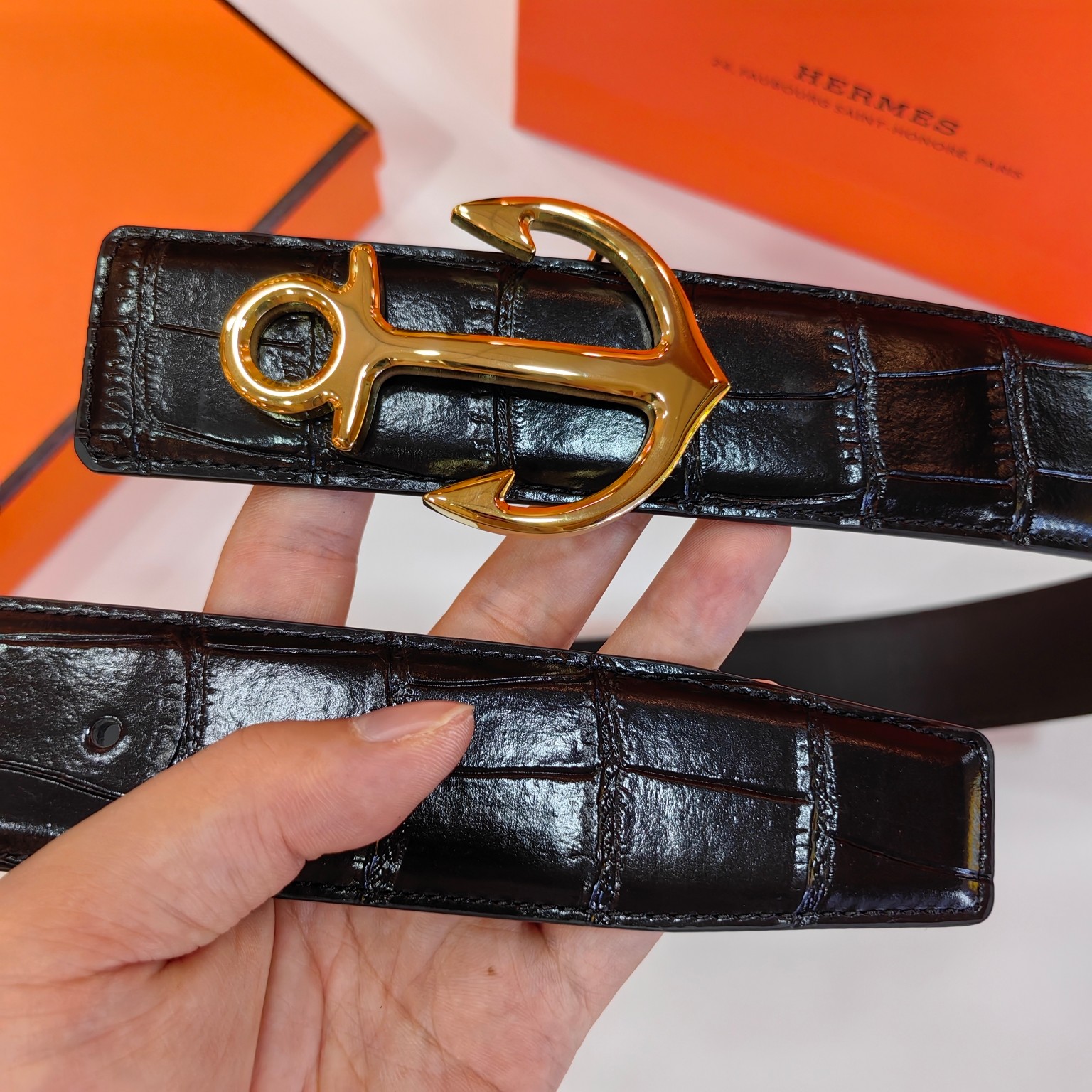 Hermès Male Basic Belt Cow Leather 38mm