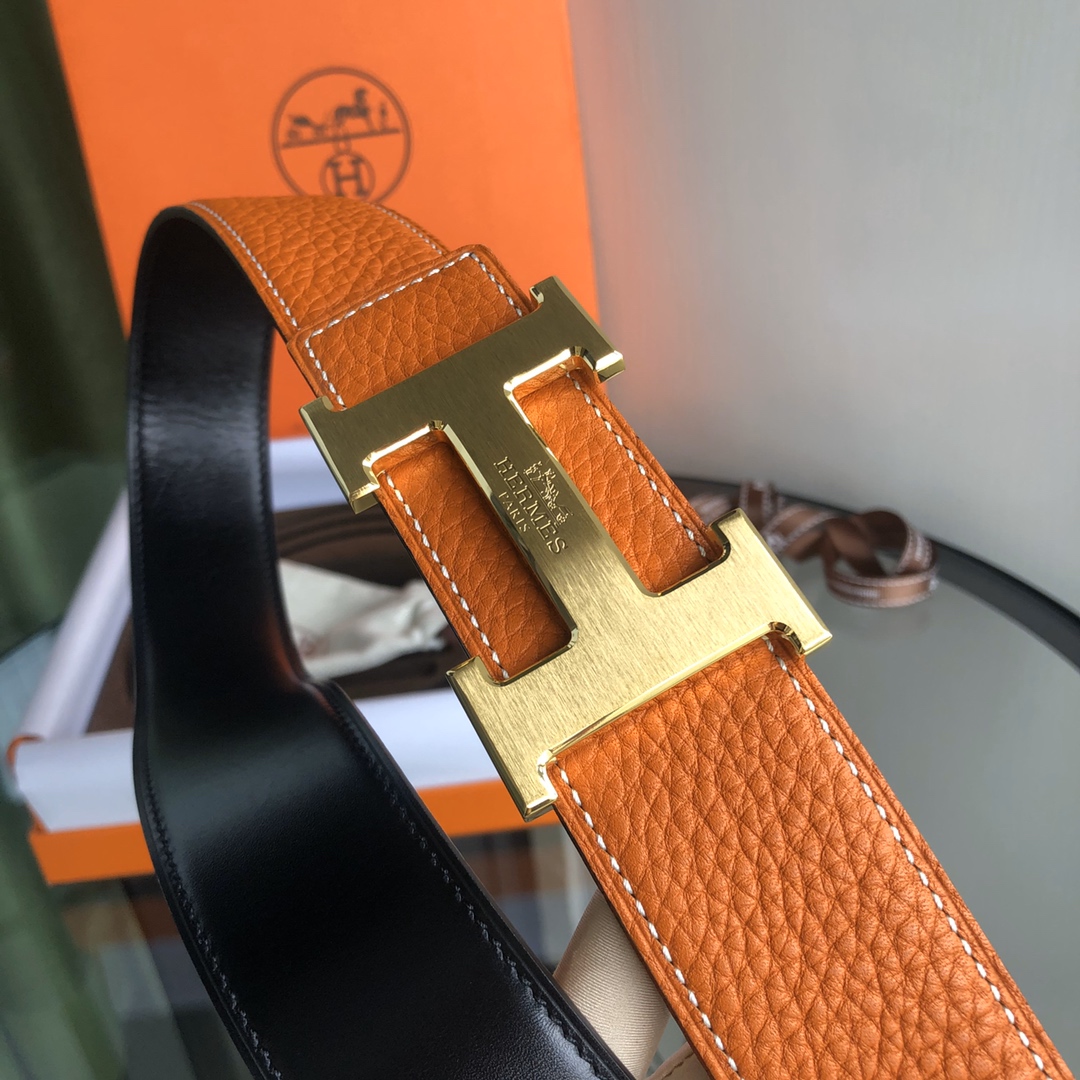 Hermès Male Basic Belt 38mm-s-m