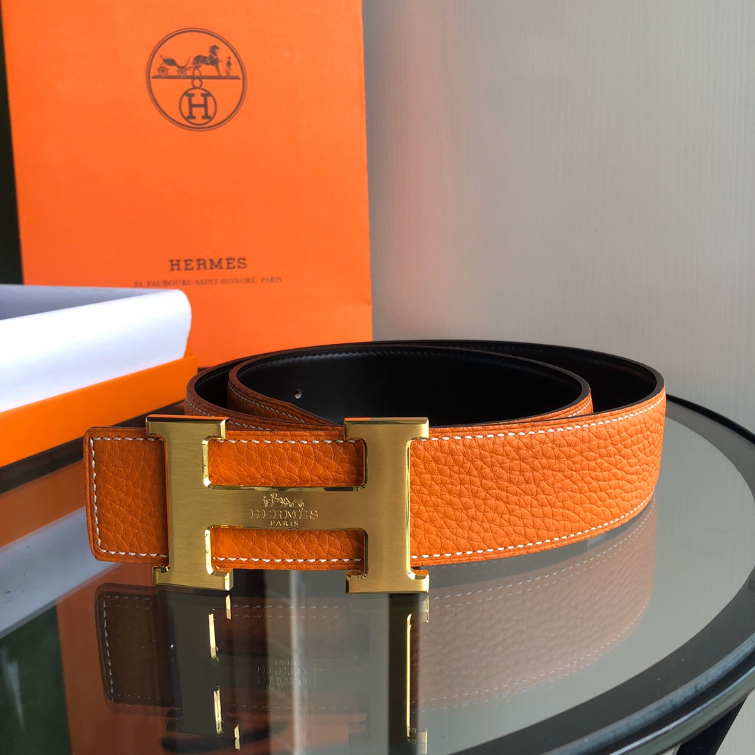 Hermès Male Basic Belt 38mm-s-m