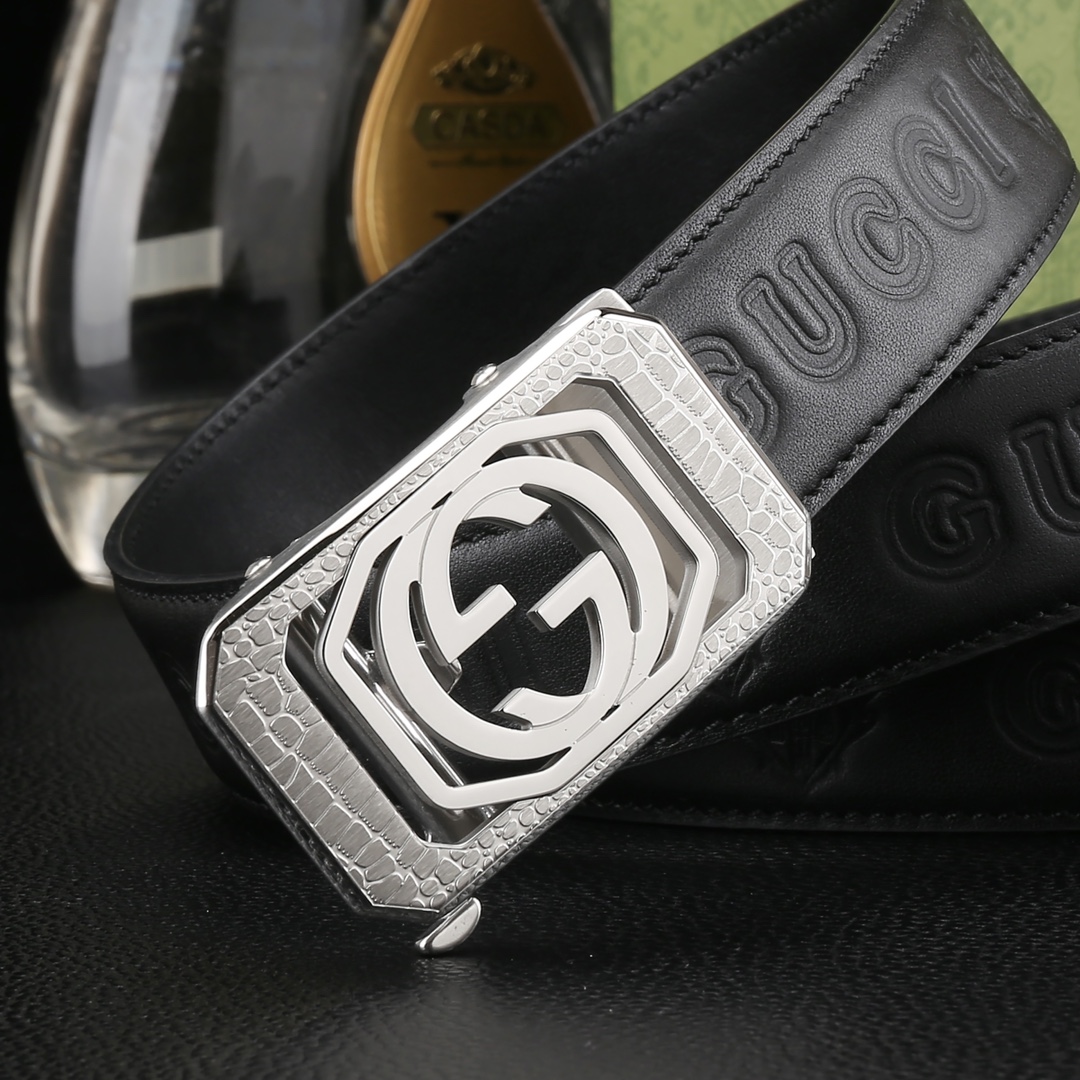 Gucci Basic Belt Cow Leather M