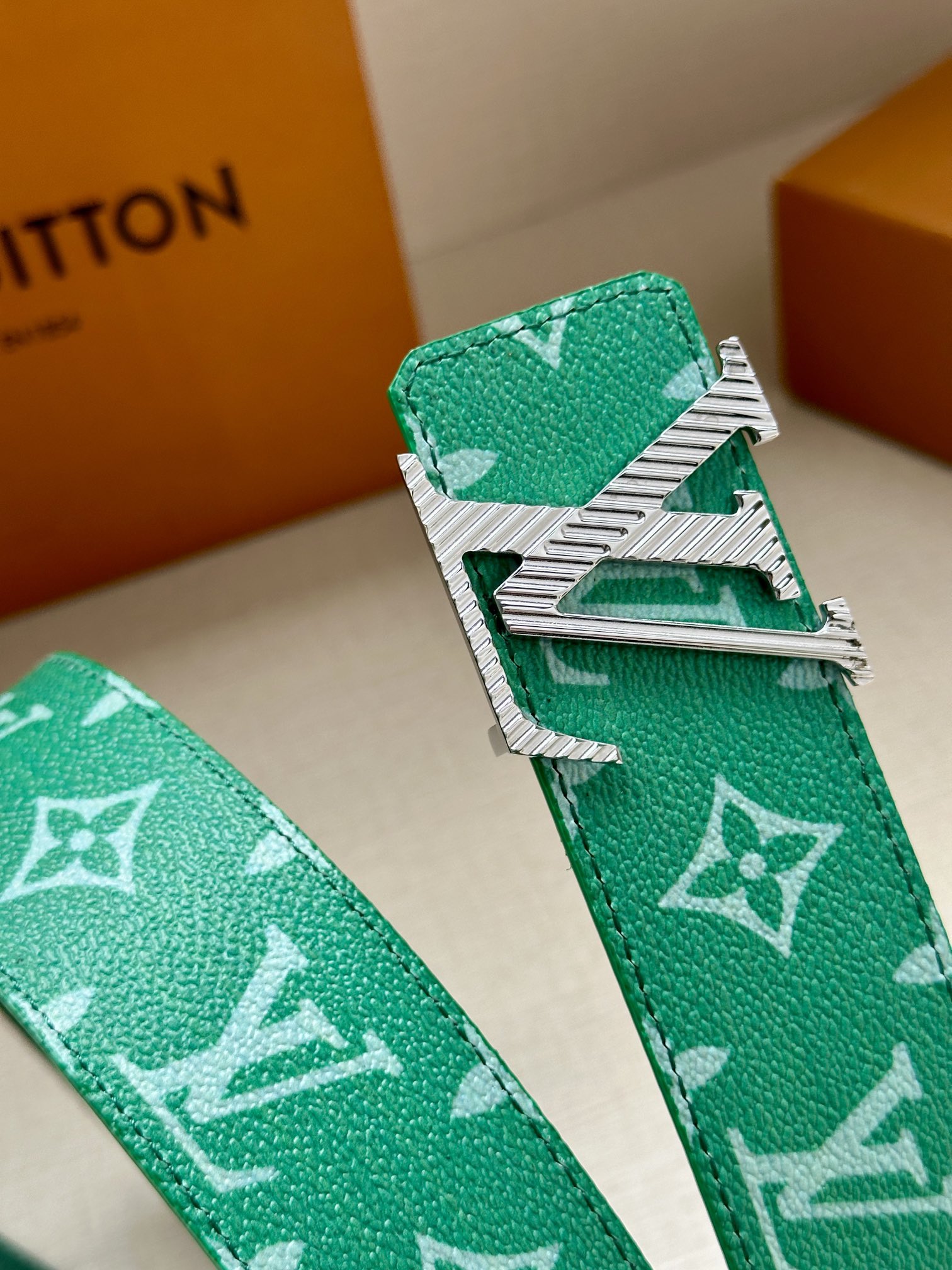 Louis Vuitton Male Basic Belt Canvas S-m-l