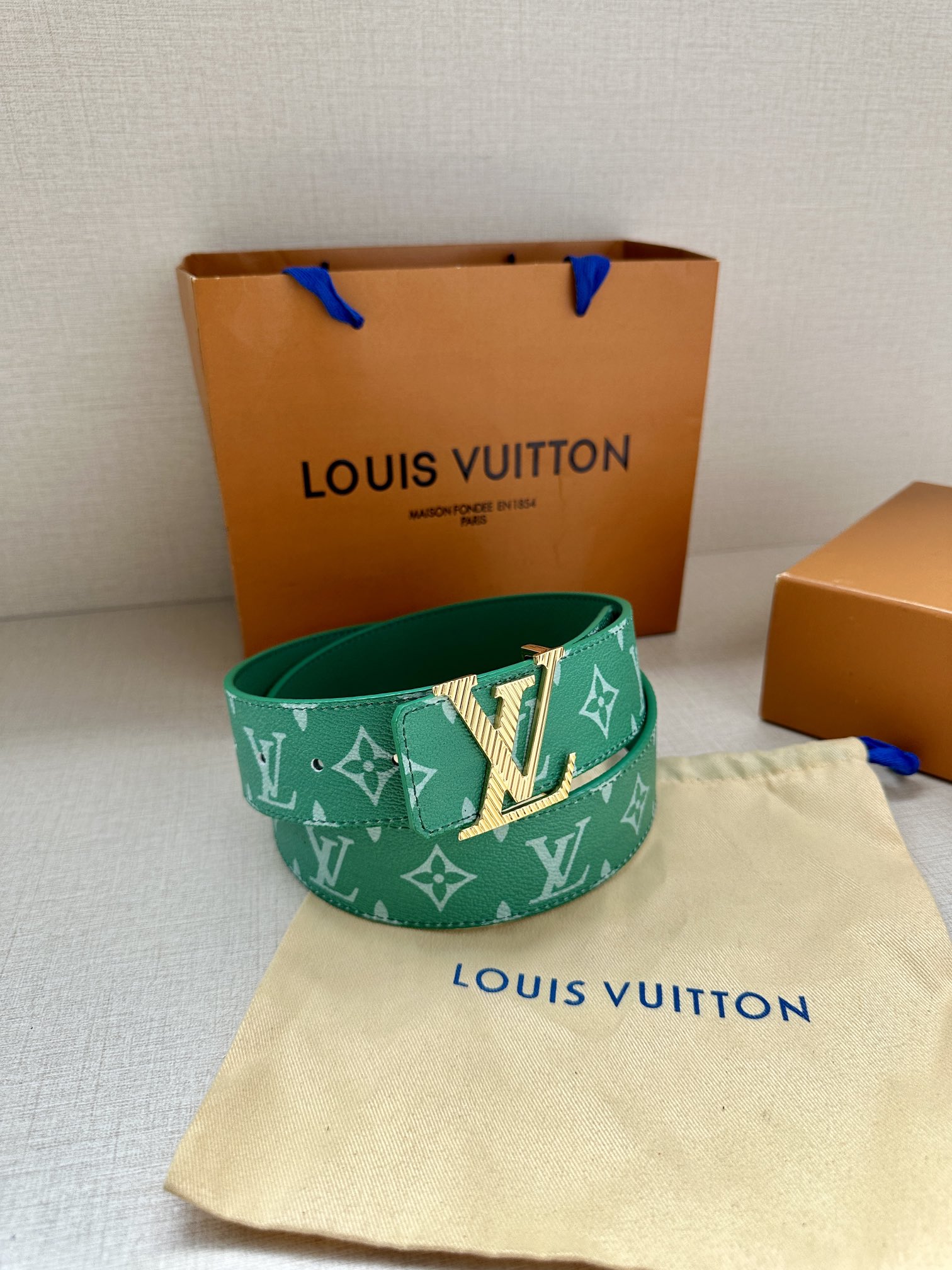 Louis Vuitton Male Basic Belt Canvas S-m-l
