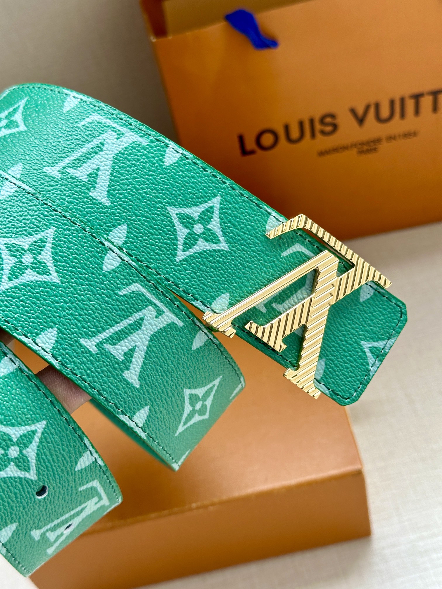 Louis Vuitton Male Basic Belt Canvas S-m-l