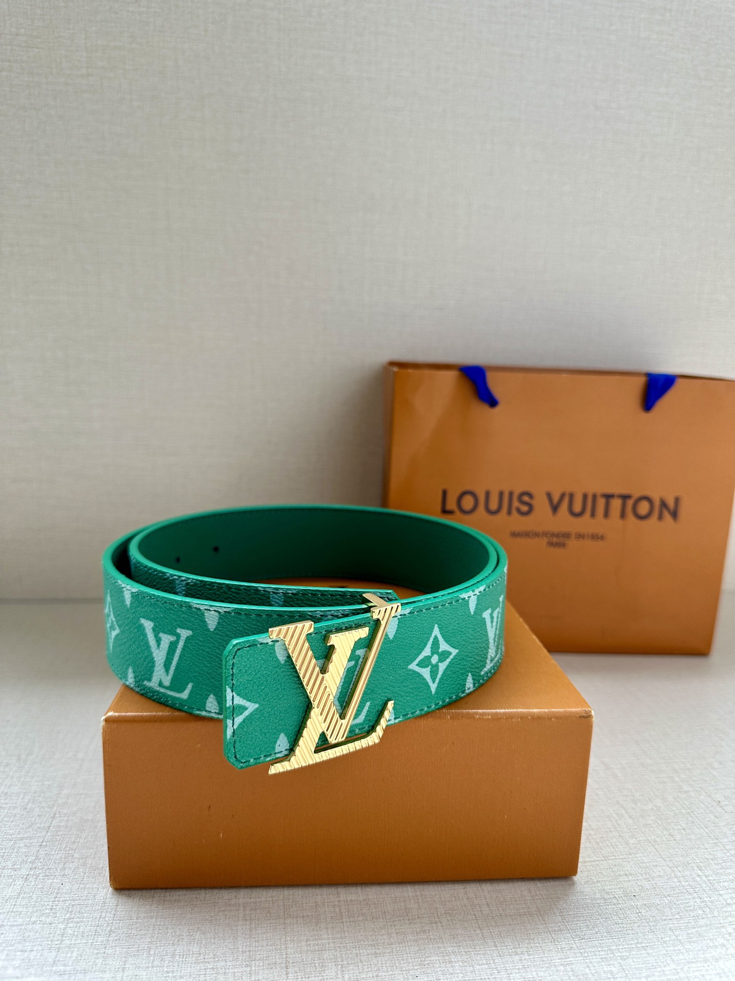 Louis Vuitton Male Basic Belt Canvas S-m-l