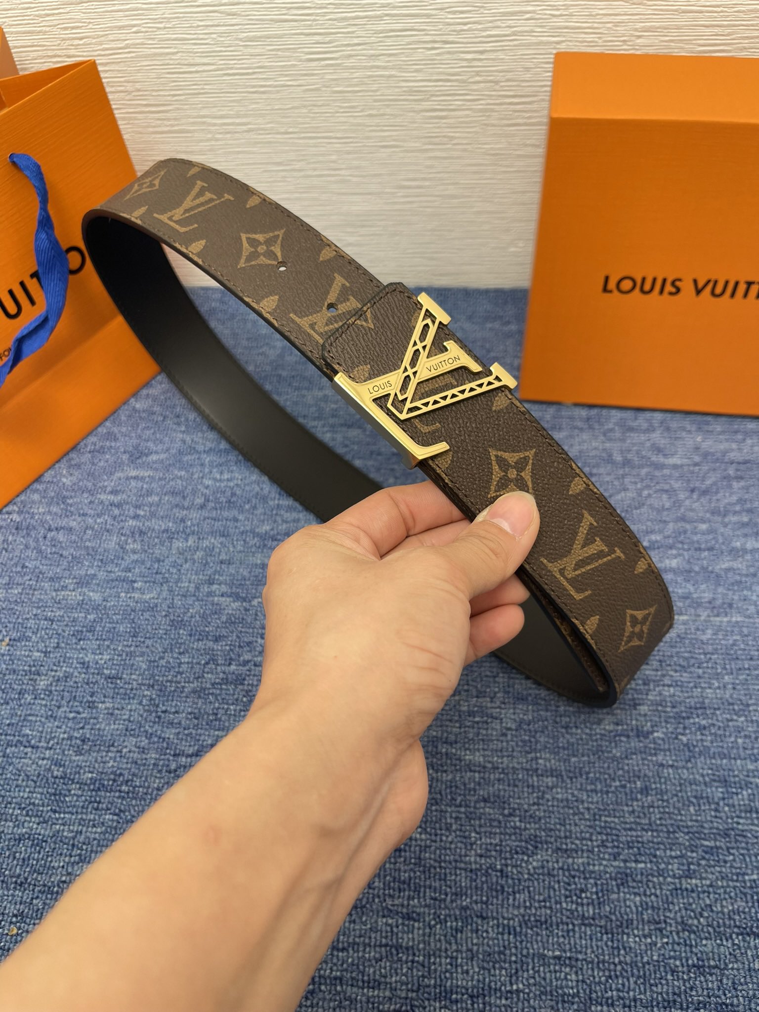 Louis Vuitton Male Basic Belt S-m-l