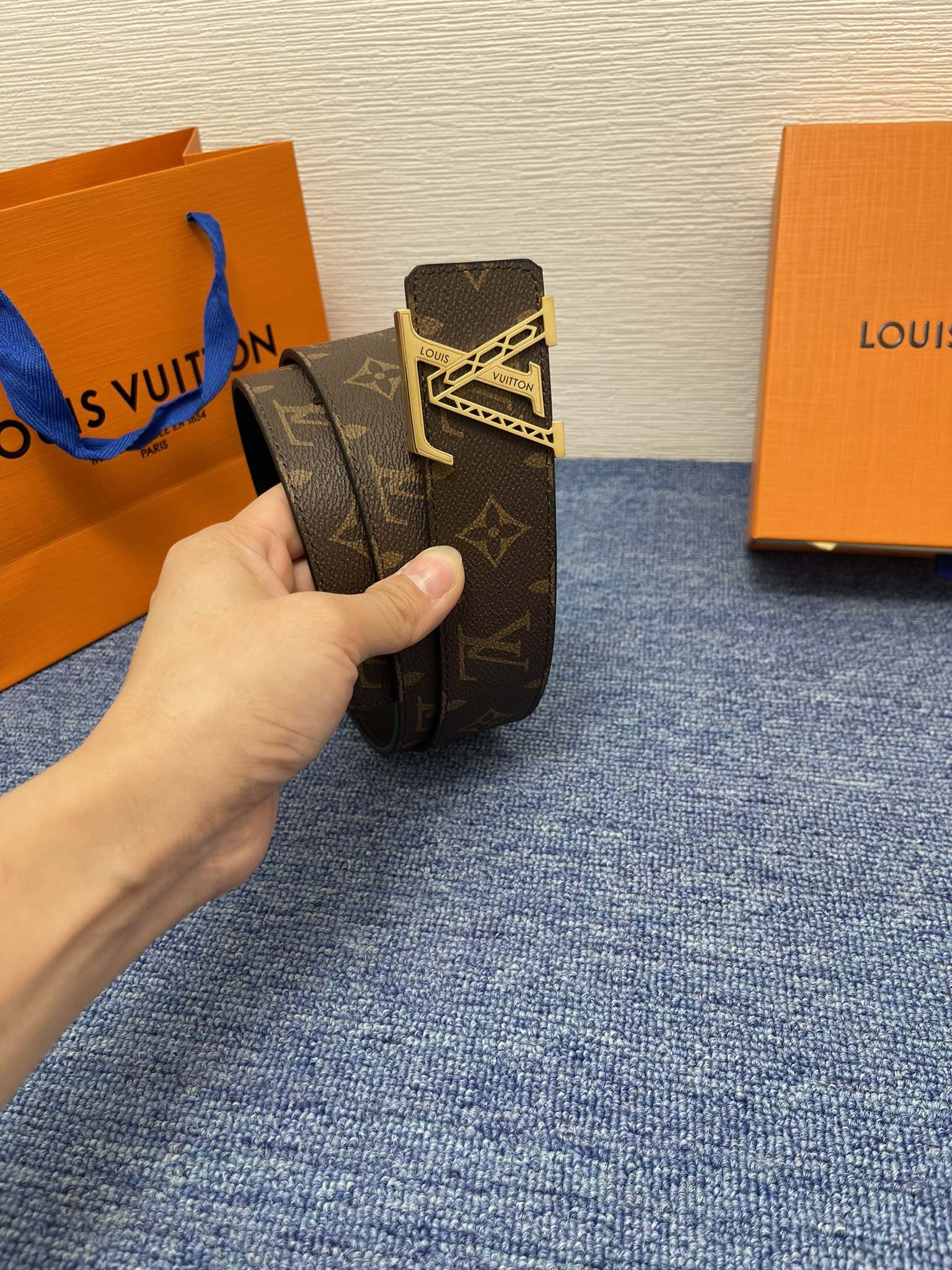 Louis Vuitton Male Basic Belt S-m-l