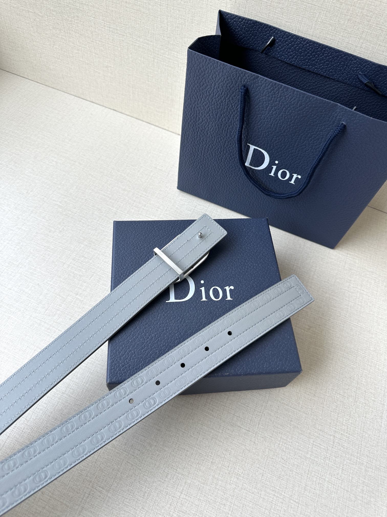Dior Basic Belt Cow Leather Black M