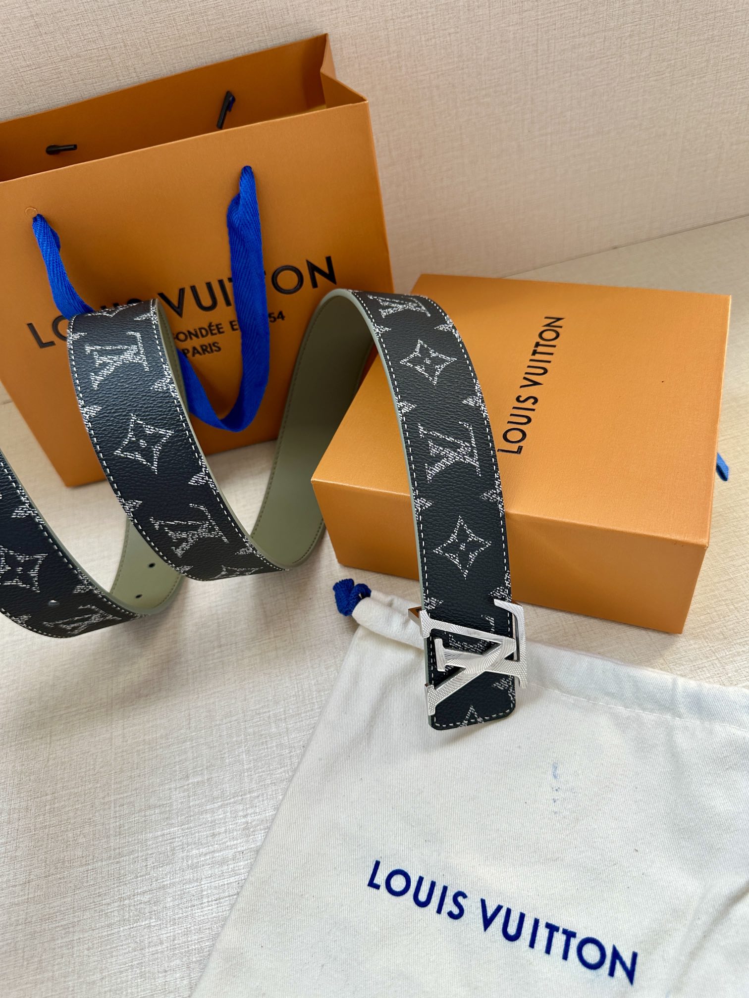 Louis Vuitton Basic Belt Canvas S-m-l