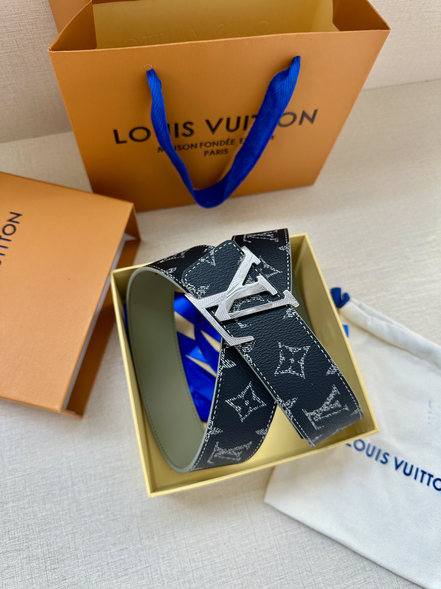 Louis Vuitton Basic Belt Canvas S-m-l