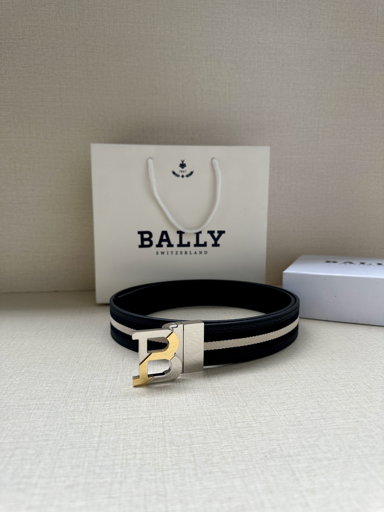Bally Male Basic Belt Cow Leather M-l