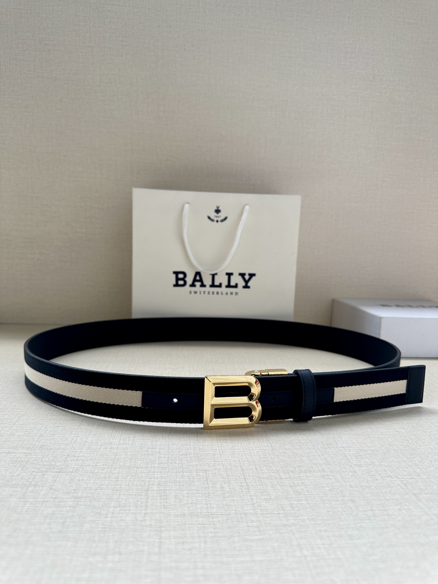 Bally Male Basic Belt Cow Leather M-l