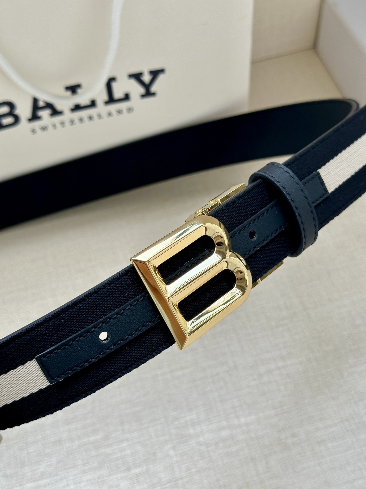 Bally Male Basic Belt Cow Leather M-l