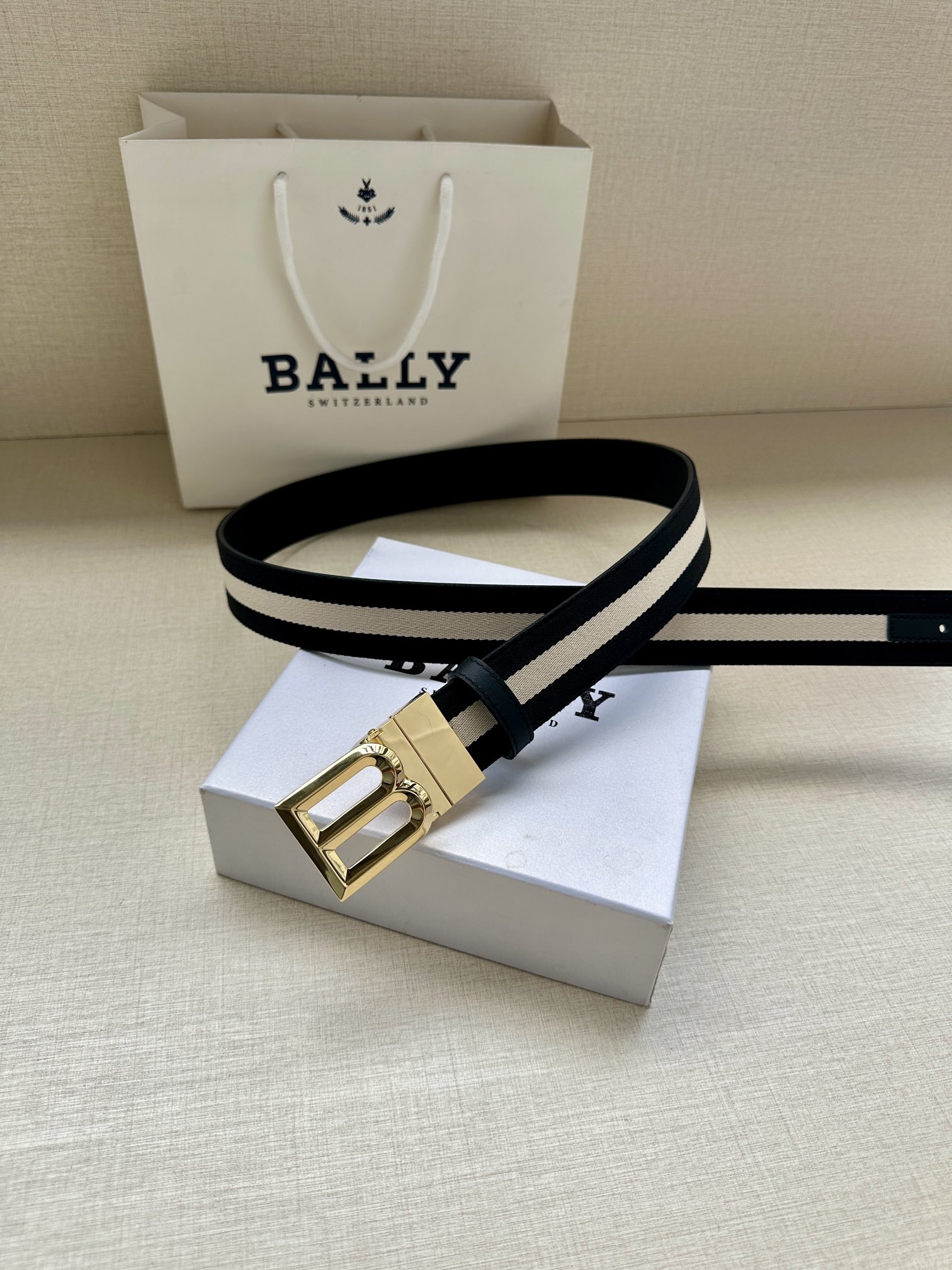 Bally Male Basic Belt Cow Leather M-l