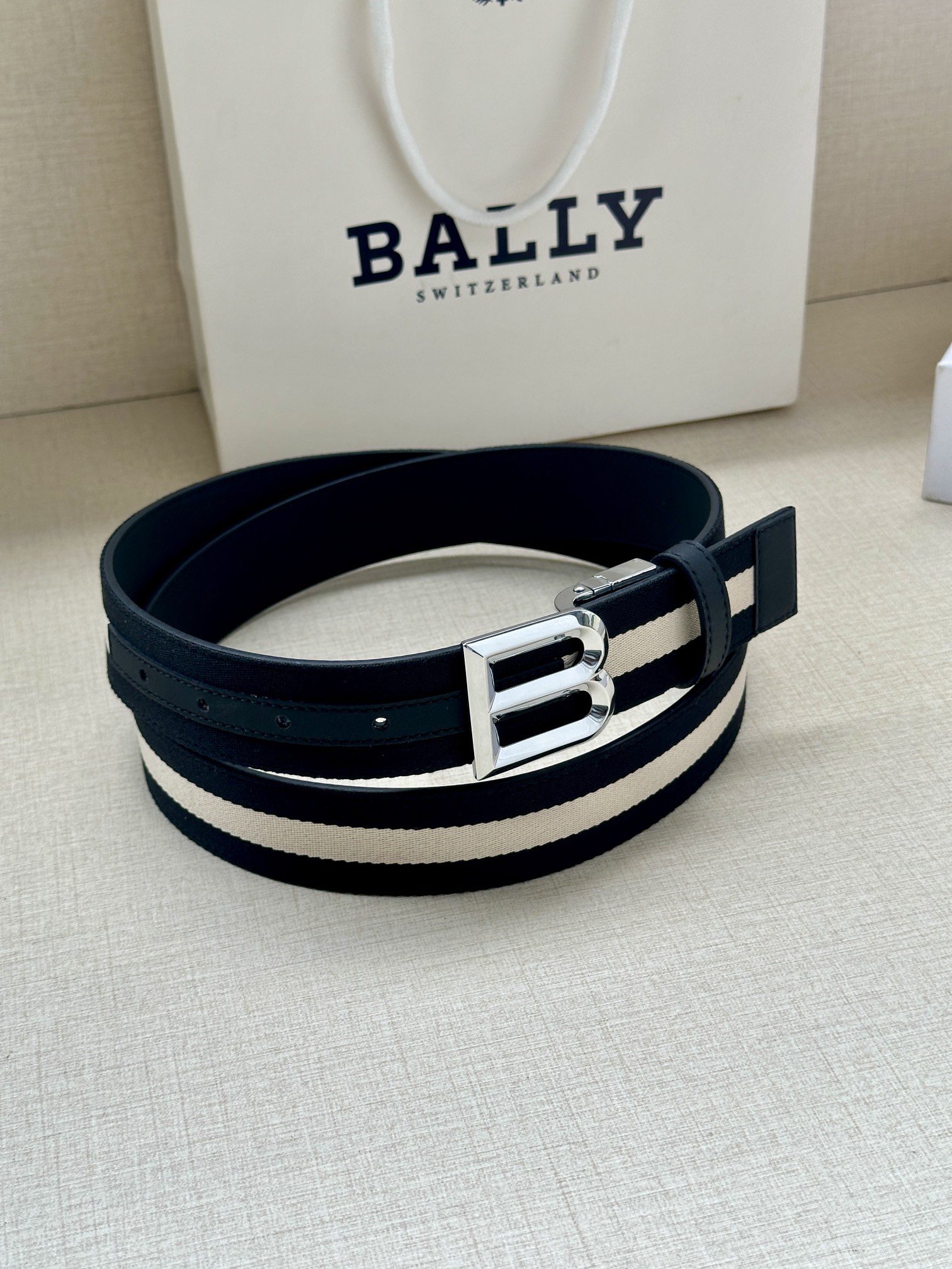 Bally Male Basic Belt Cow Leather M-l