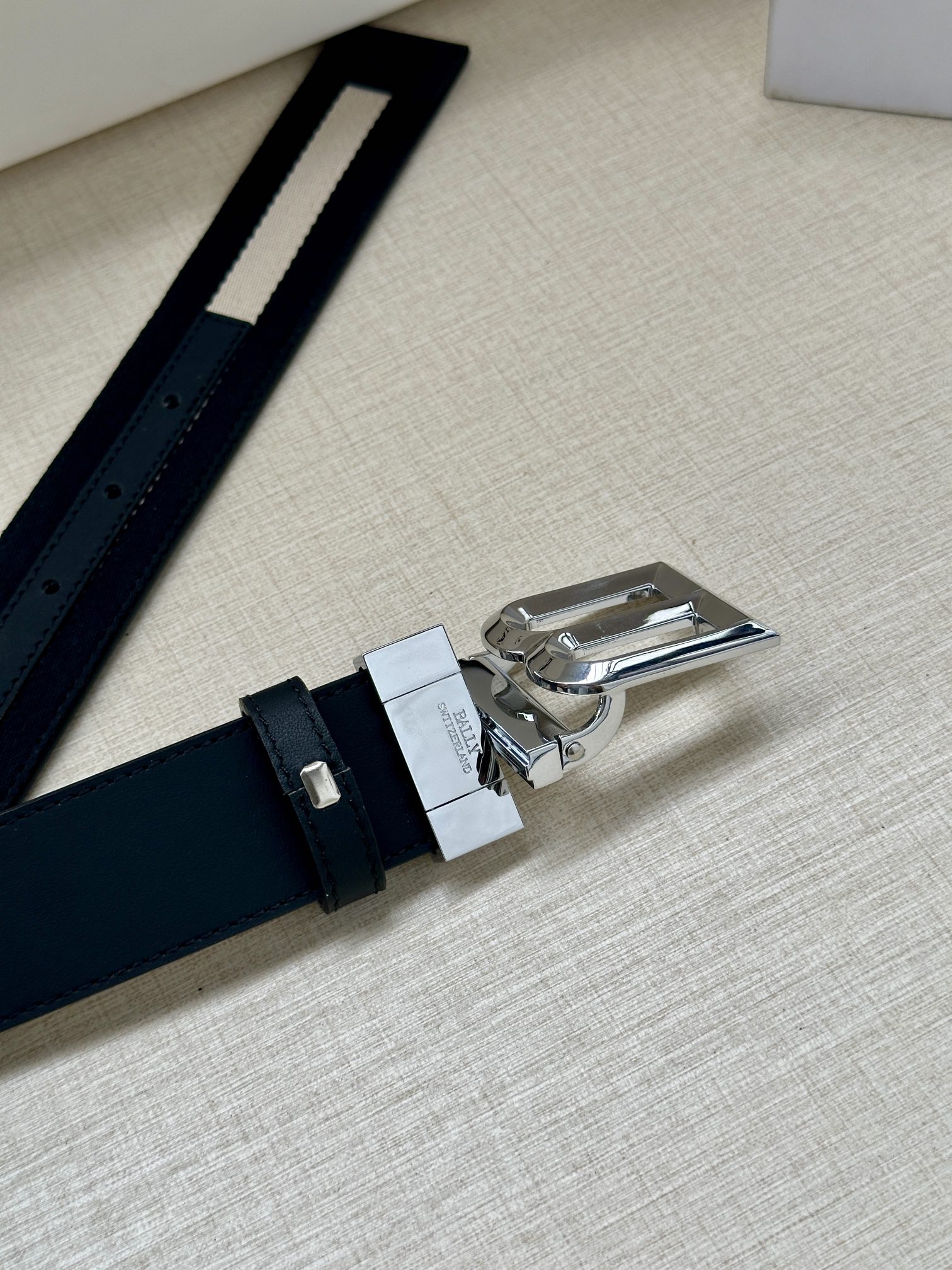 Bally Male Basic Belt Cow Leather M-l