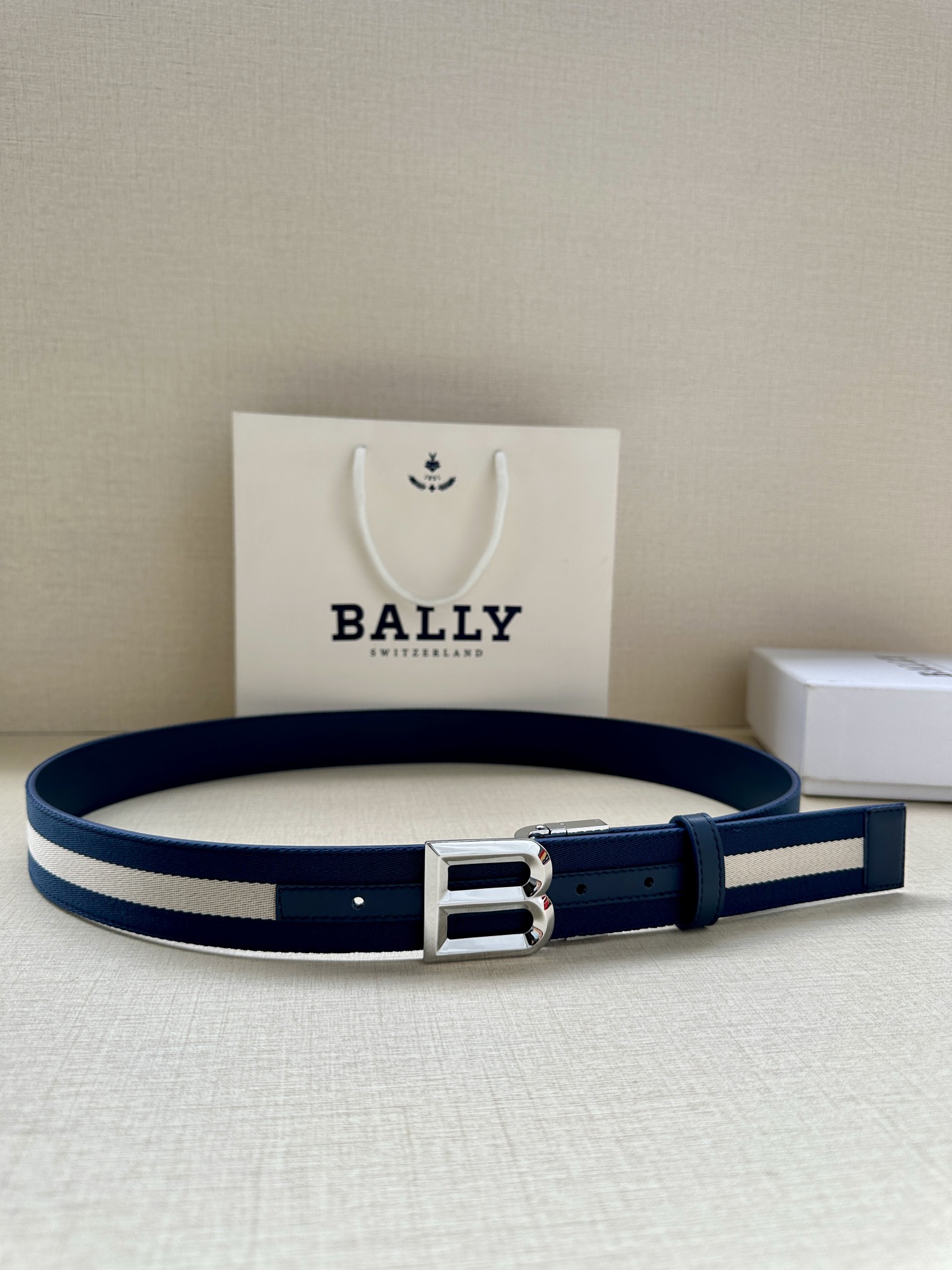Bally Male Basic Belt Cow Leather M-l