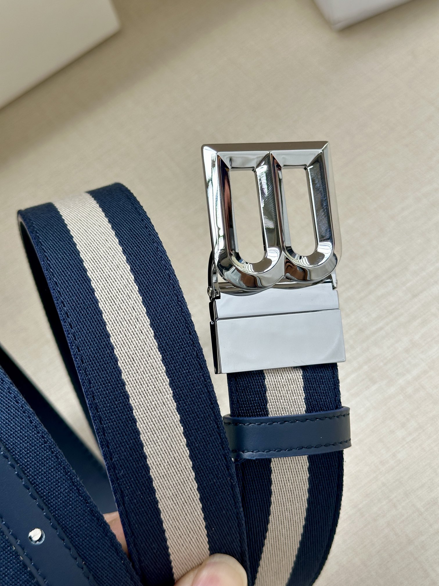 Bally Male Basic Belt Cow Leather M-l