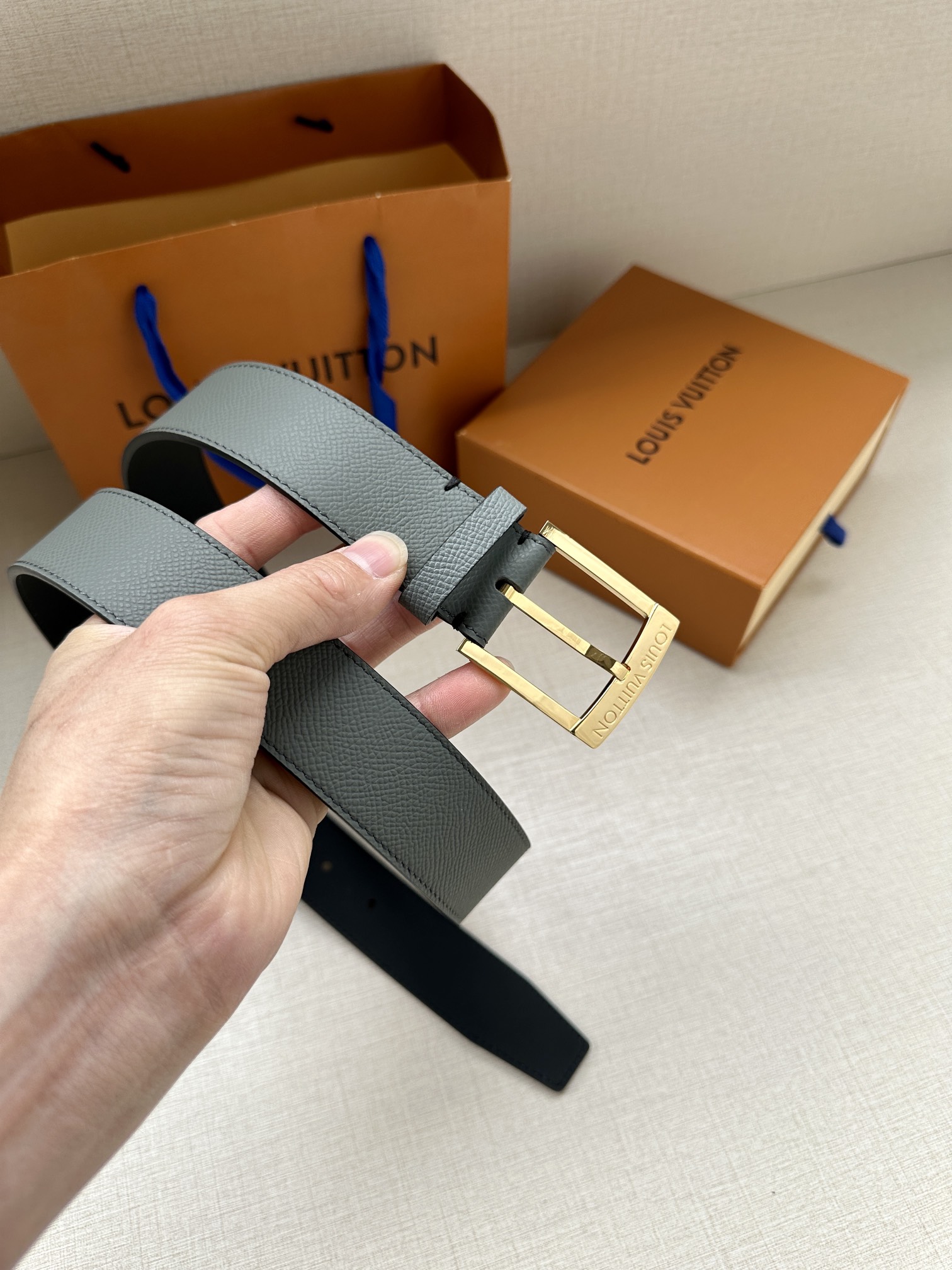 Louis Vuitton Male Basic Belt L