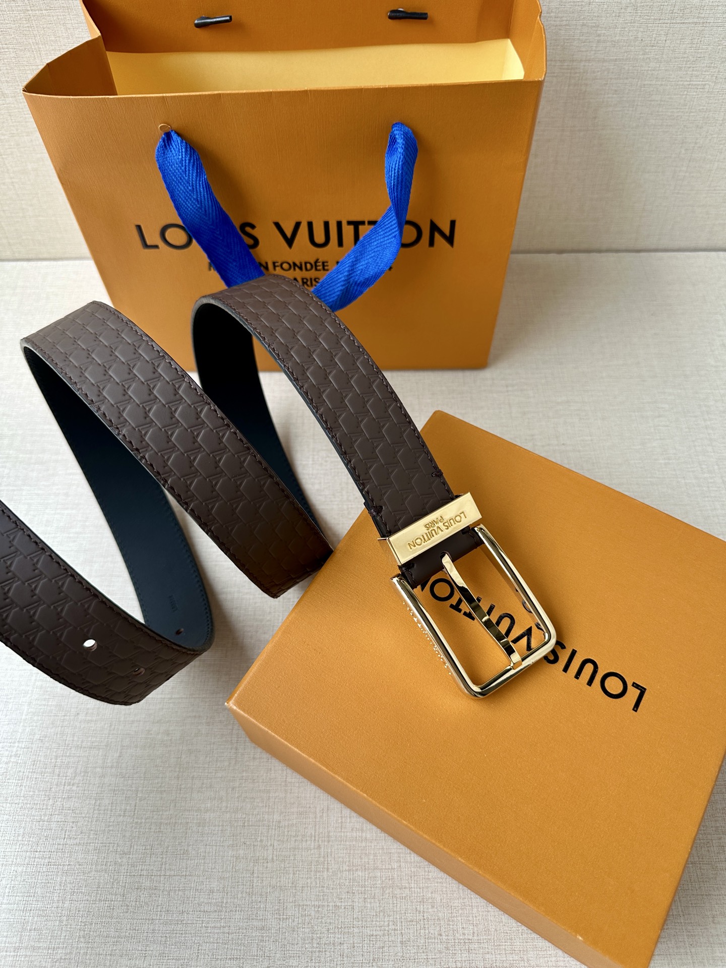 Leather Belt Silver S