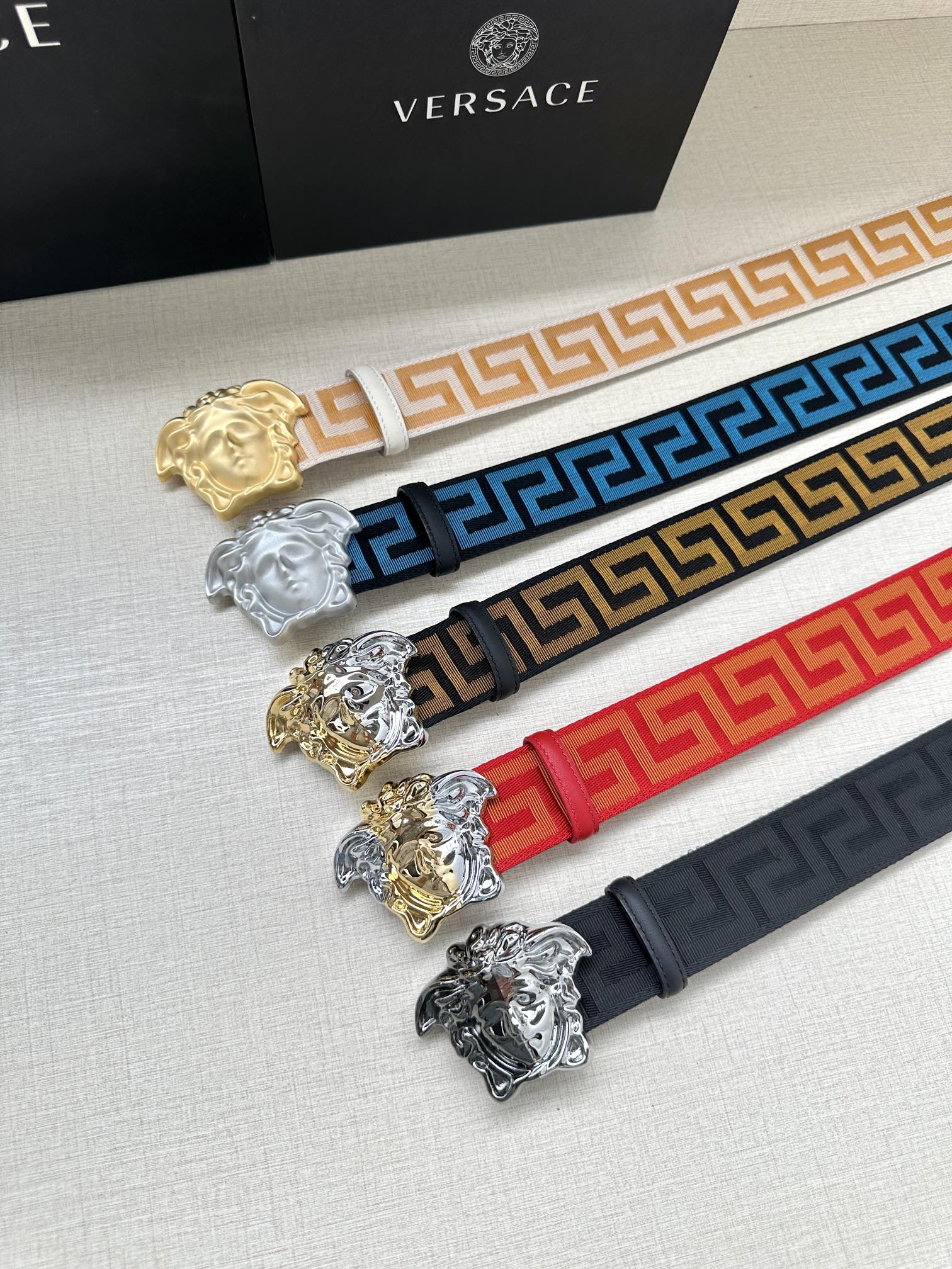 Versace Basic Belt S-m