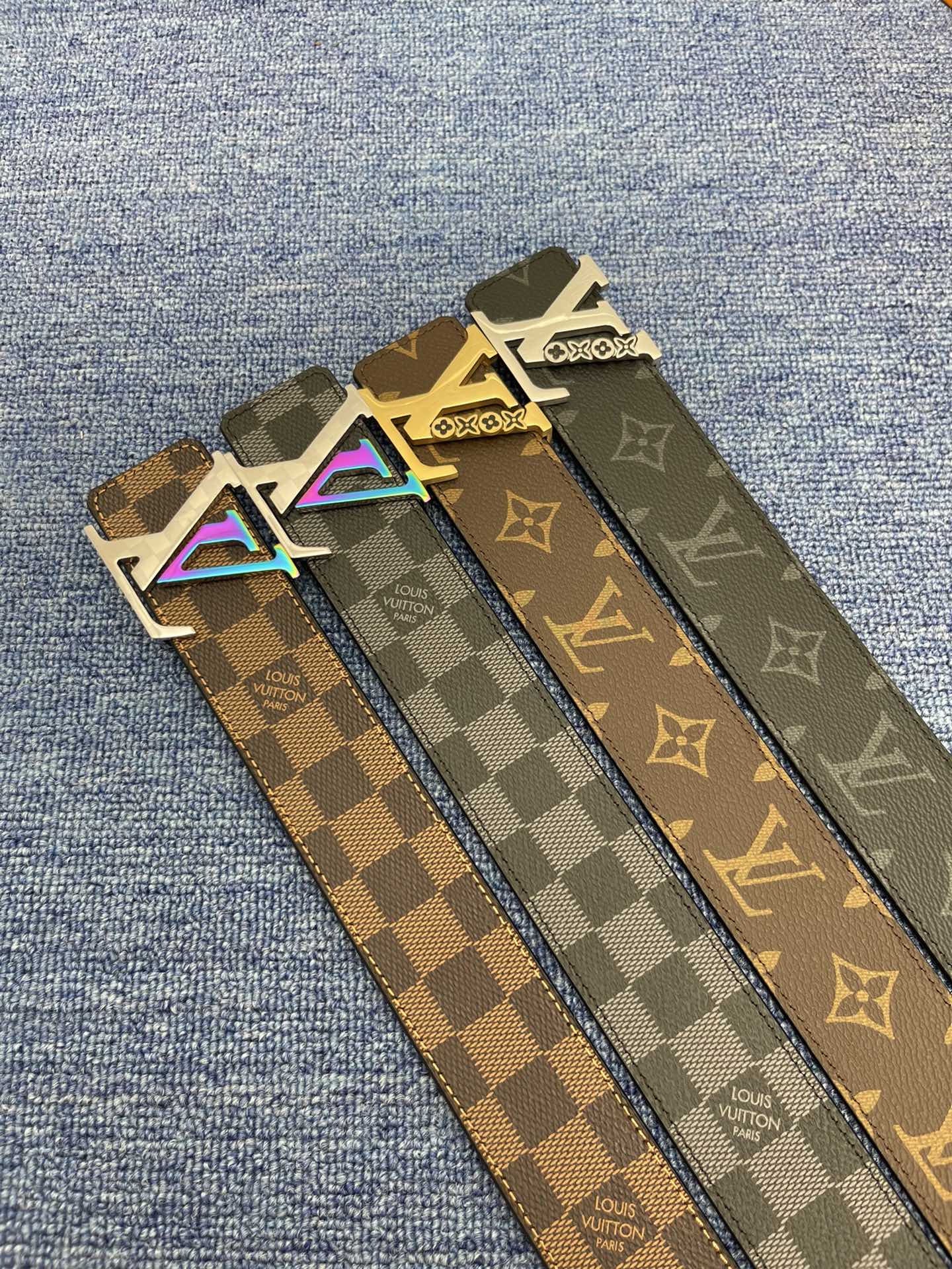 Louis Vuitton Basic Belt Cow Leather M-l