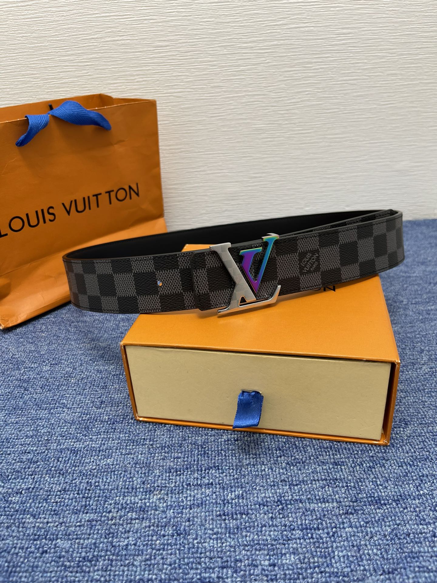Louis Vuitton Basic Belt Cow Leather M-l