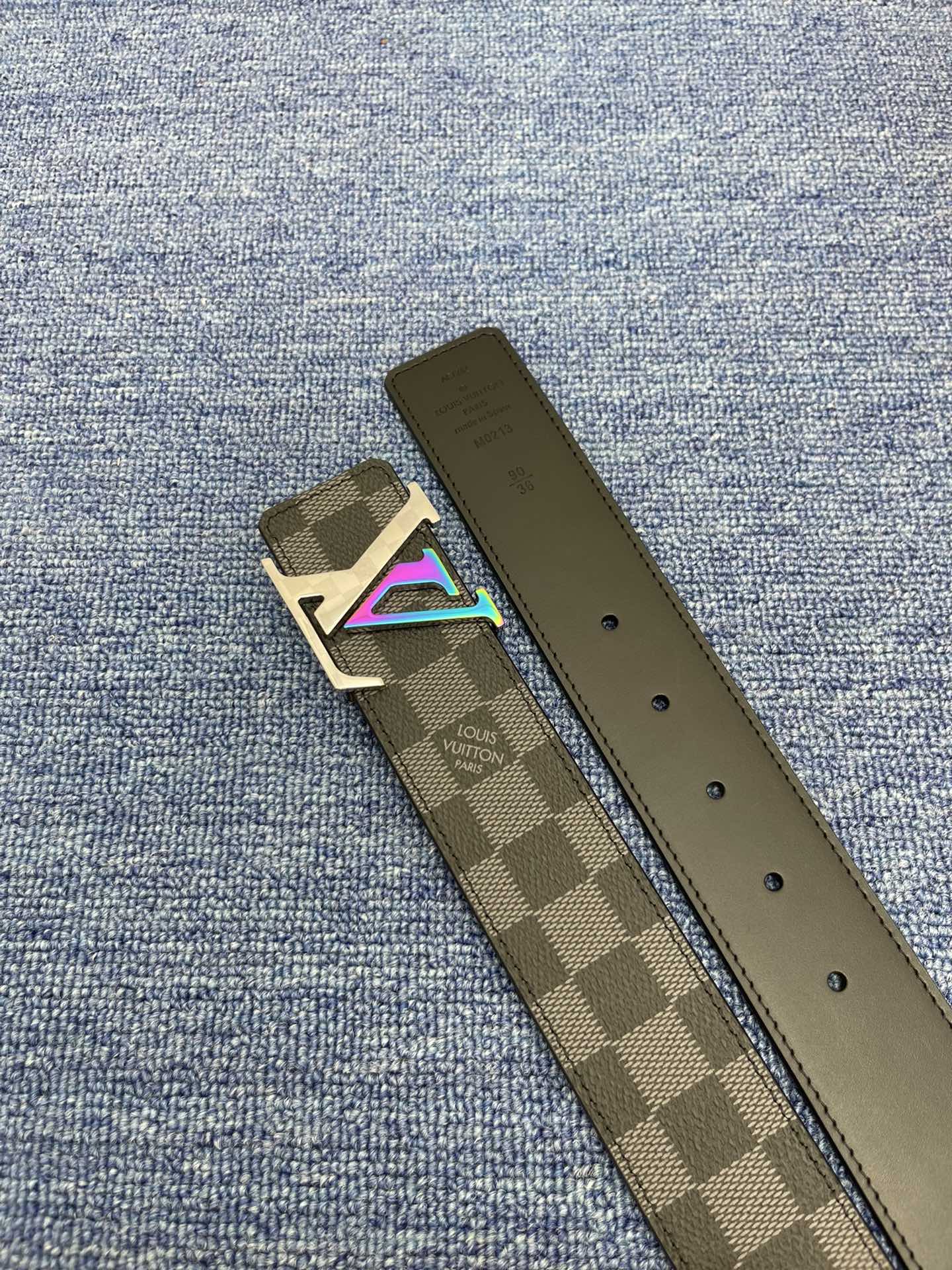 Louis Vuitton Basic Belt Cow Leather M-l