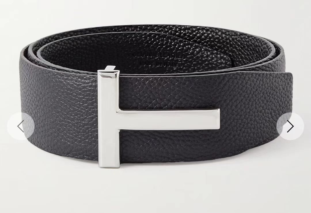 Tom Ford Leather Belt Cow Leather