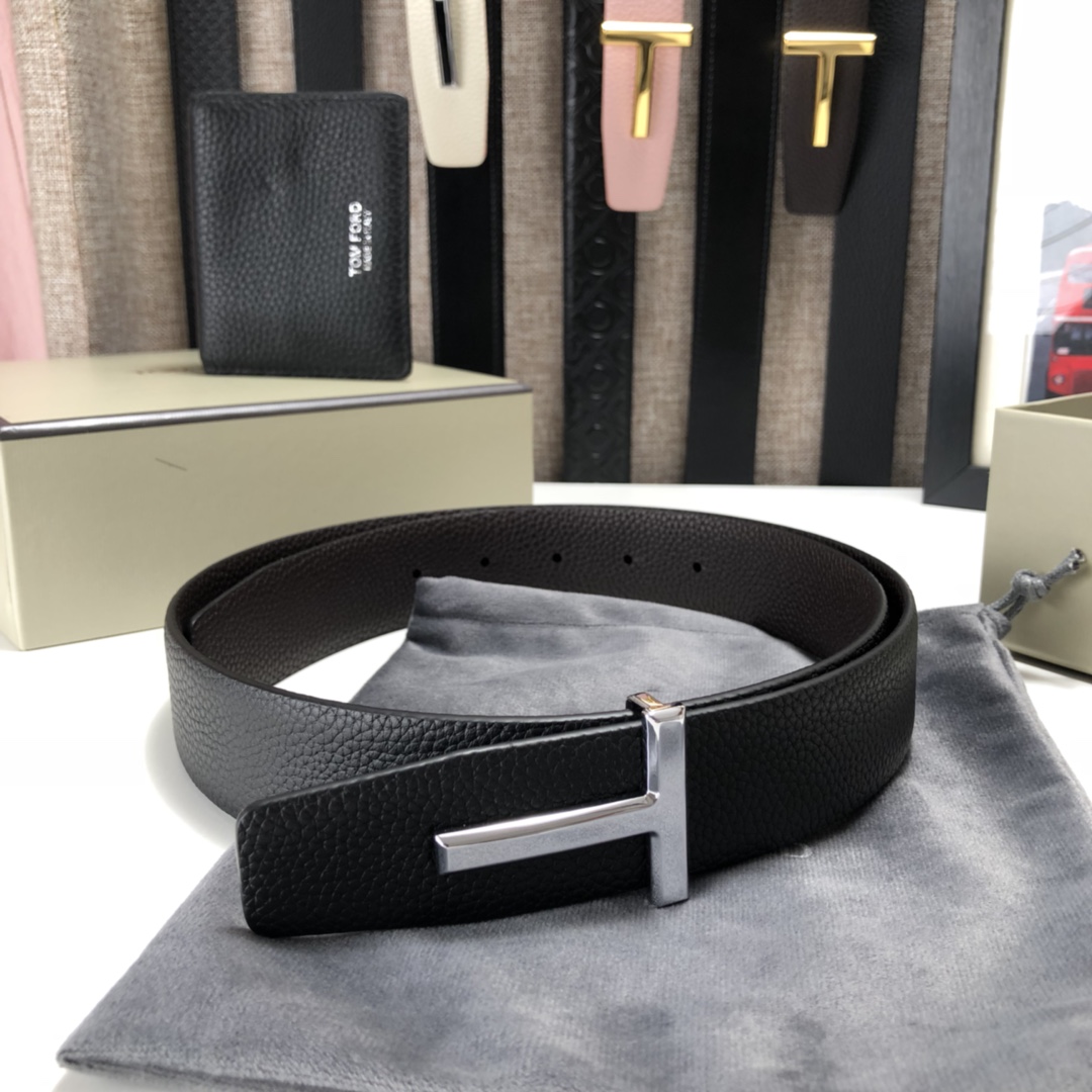 Tom Ford Leather Belt Cow Leather