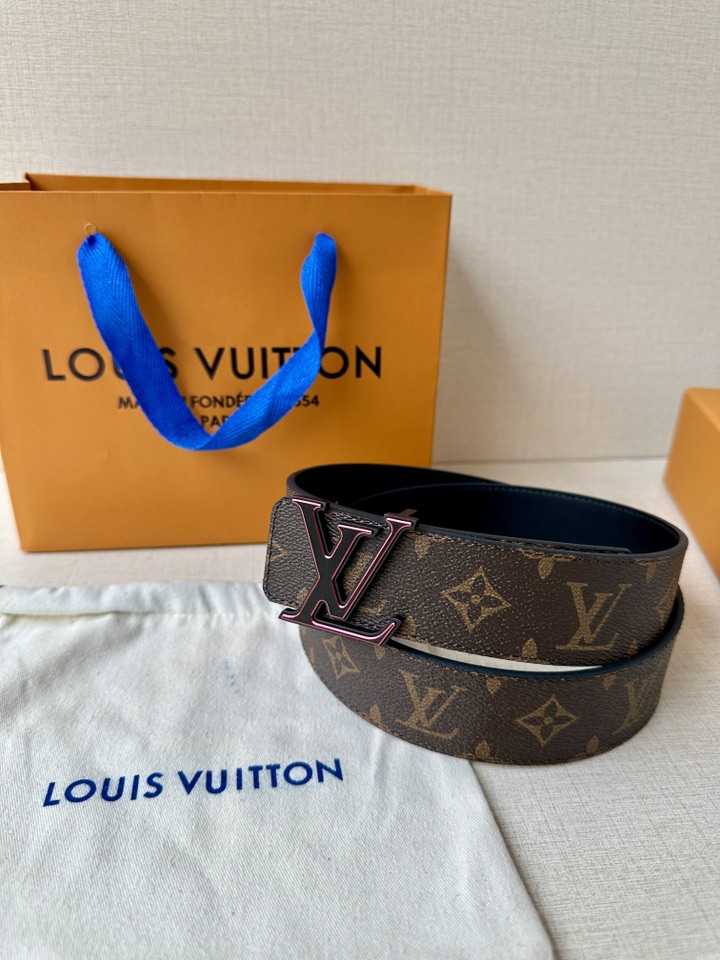 Louis Vuitton Basic Belt Canvas M-l