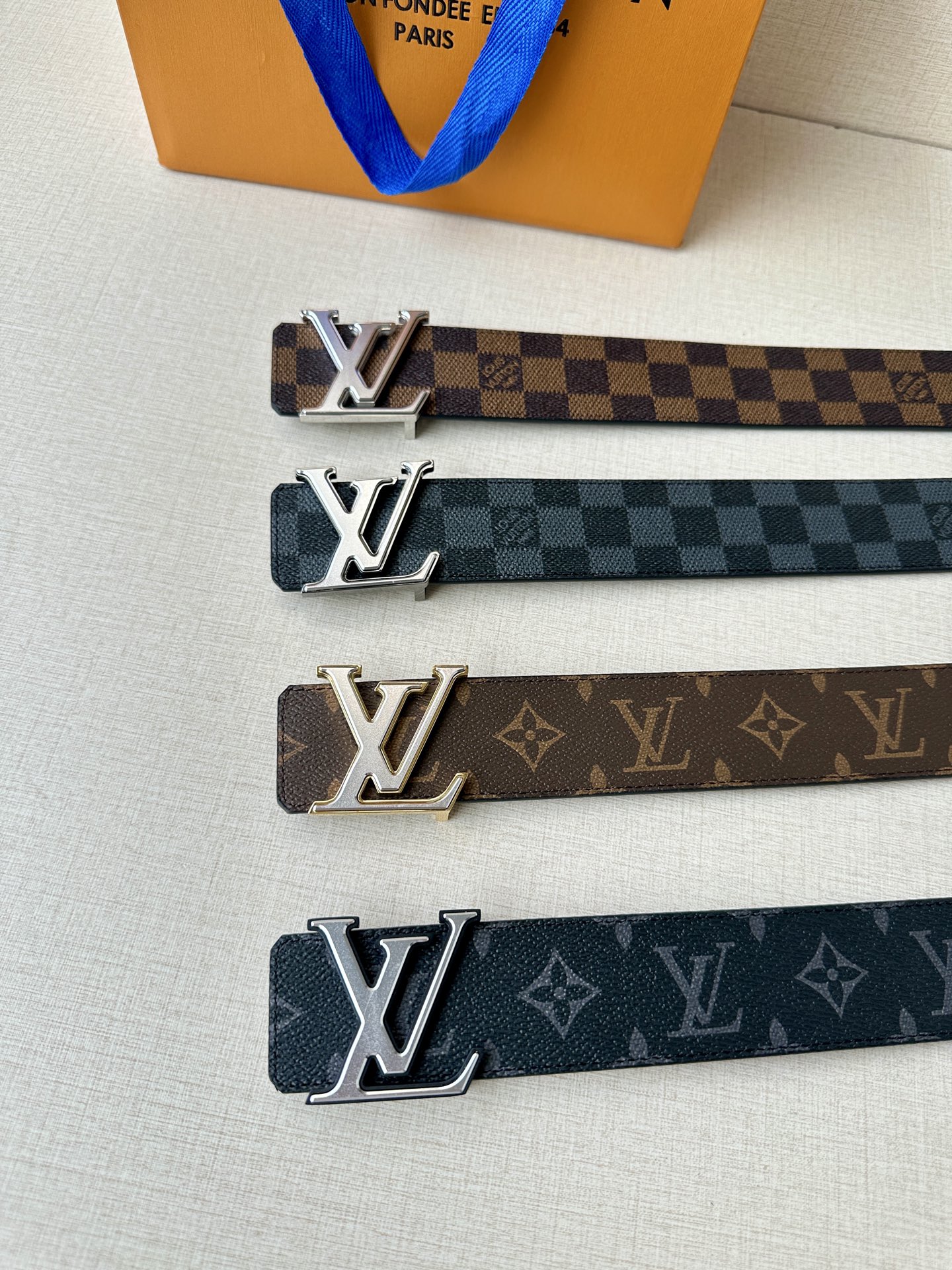 Louis Vuitton Basic Belt Canvas S-m-l