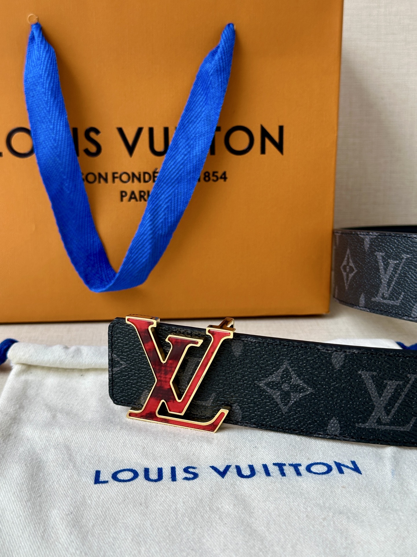 Louis Vuitton Basic Belt Canvas S-m-l