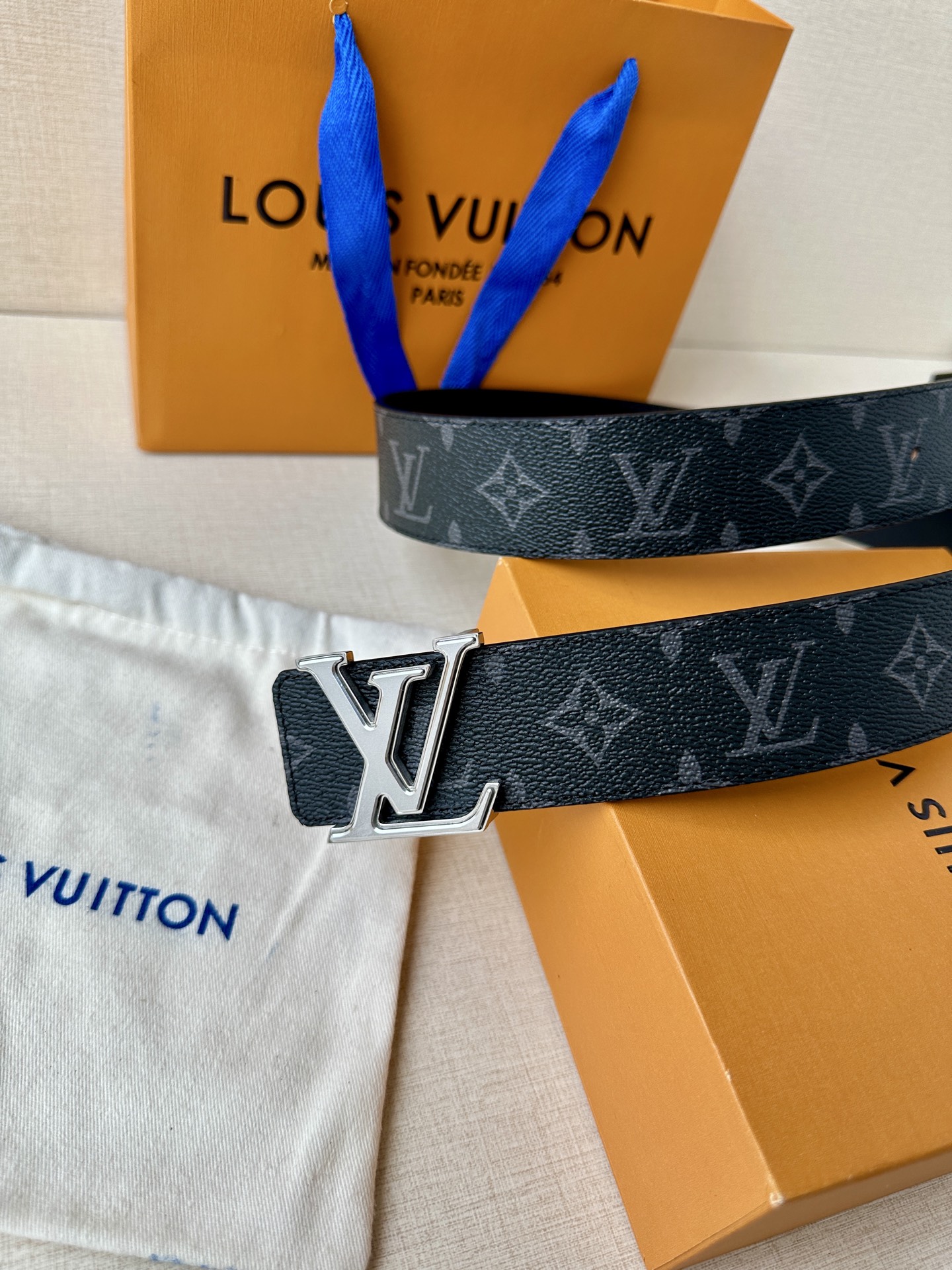 Louis Vuitton Basic Belt Canvas S-m-l