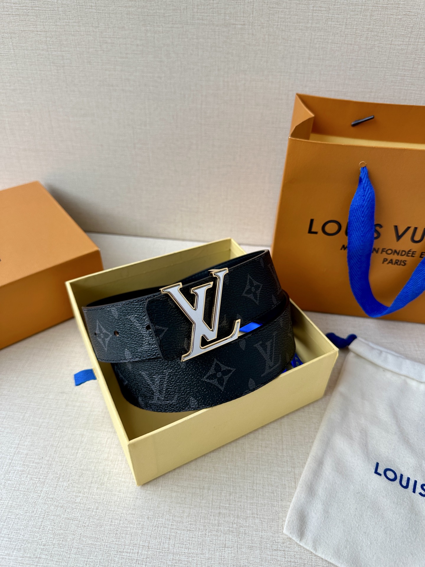 Louis Vuitton Basic Belt Canvas S-m-l