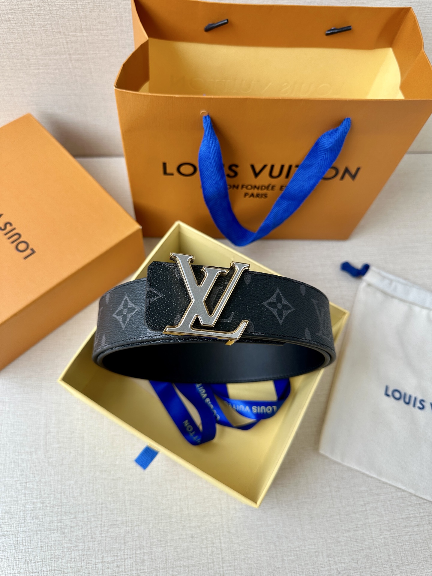 Louis Vuitton Basic Belt Canvas S-m-l