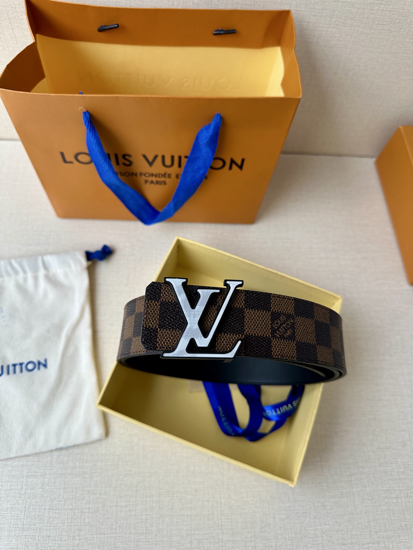 Louis Vuitton Basic Belt Canvas S-m-l