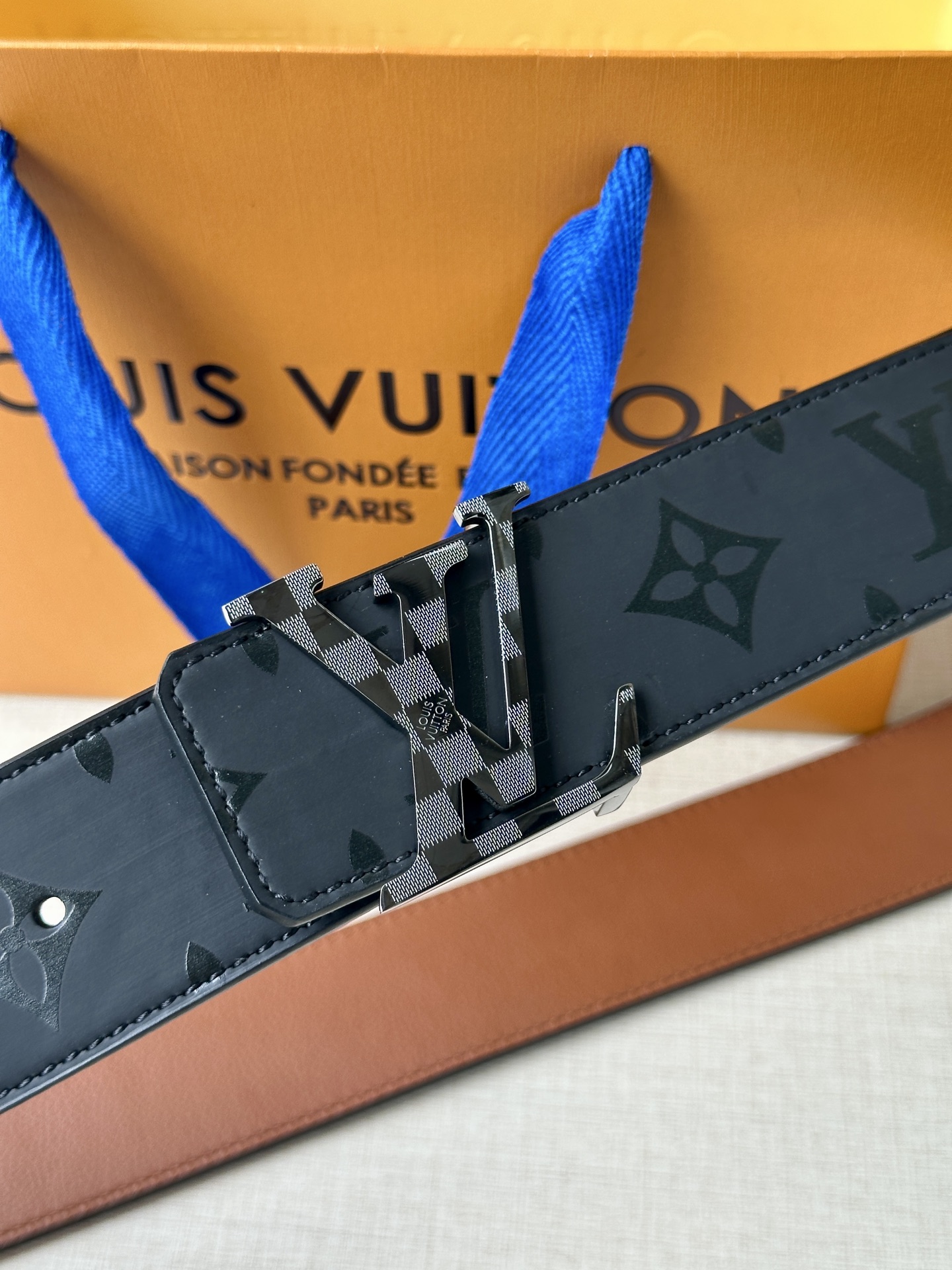 Louis Vuitton Leather Belt S-m-l