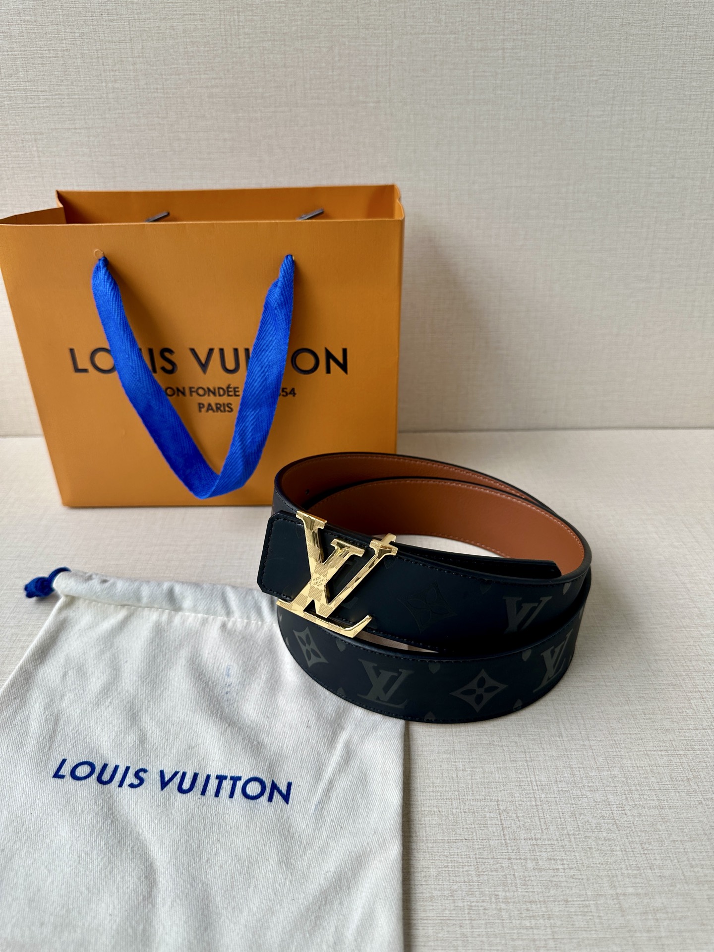 Louis Vuitton Leather Belt S-m-l